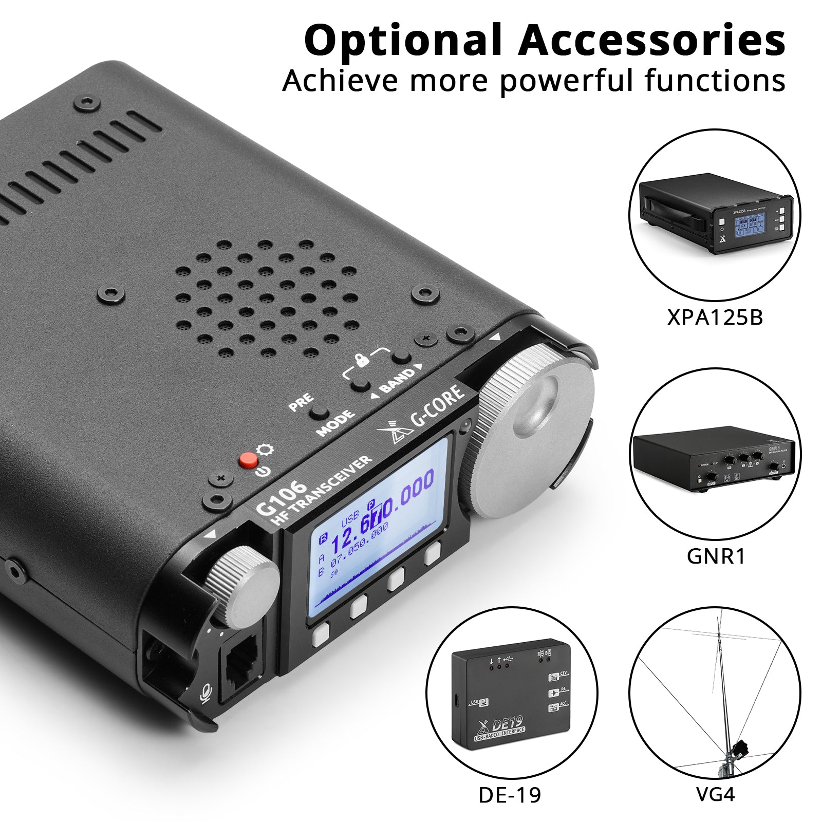 Xiegu DE-19 Data Interface Expansion Adapter for Ham Radio - Open Box - Perfect for Radio Enthusiasts & Field Operations