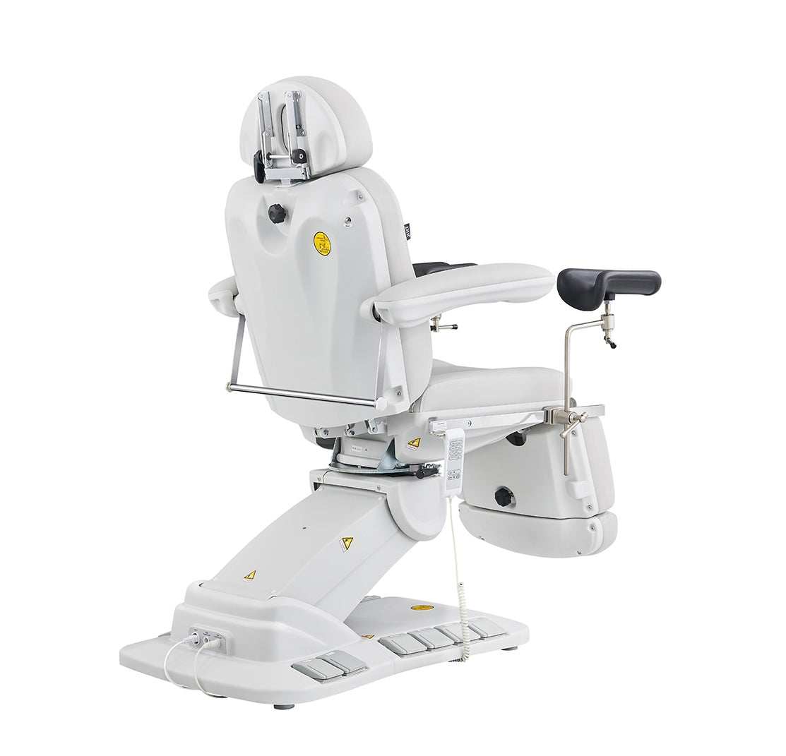 Fiona Adjustable Medical Exam Table with Stirrups - Portable Gynecological Examination Table for Clinics, Hospitals & Home Use
