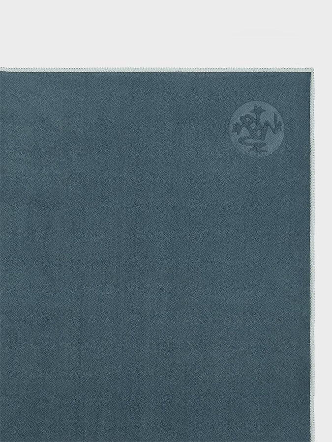 Manduka eQua Yoga Mat Towels - Non-Slip, Absorbent & Eco-Friendly for Hot Yoga, Pilates & Workouts - Perfect for Home & Studio Use