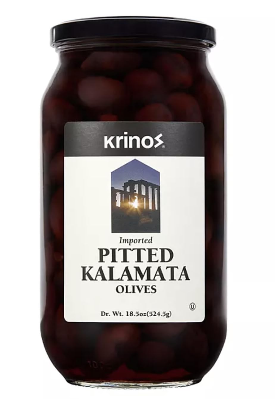 Kalamata Pitted Olives 35.27 oz (1kg) - Premium Greek Olives for Salads, Pasta & Mediterranean Recipes