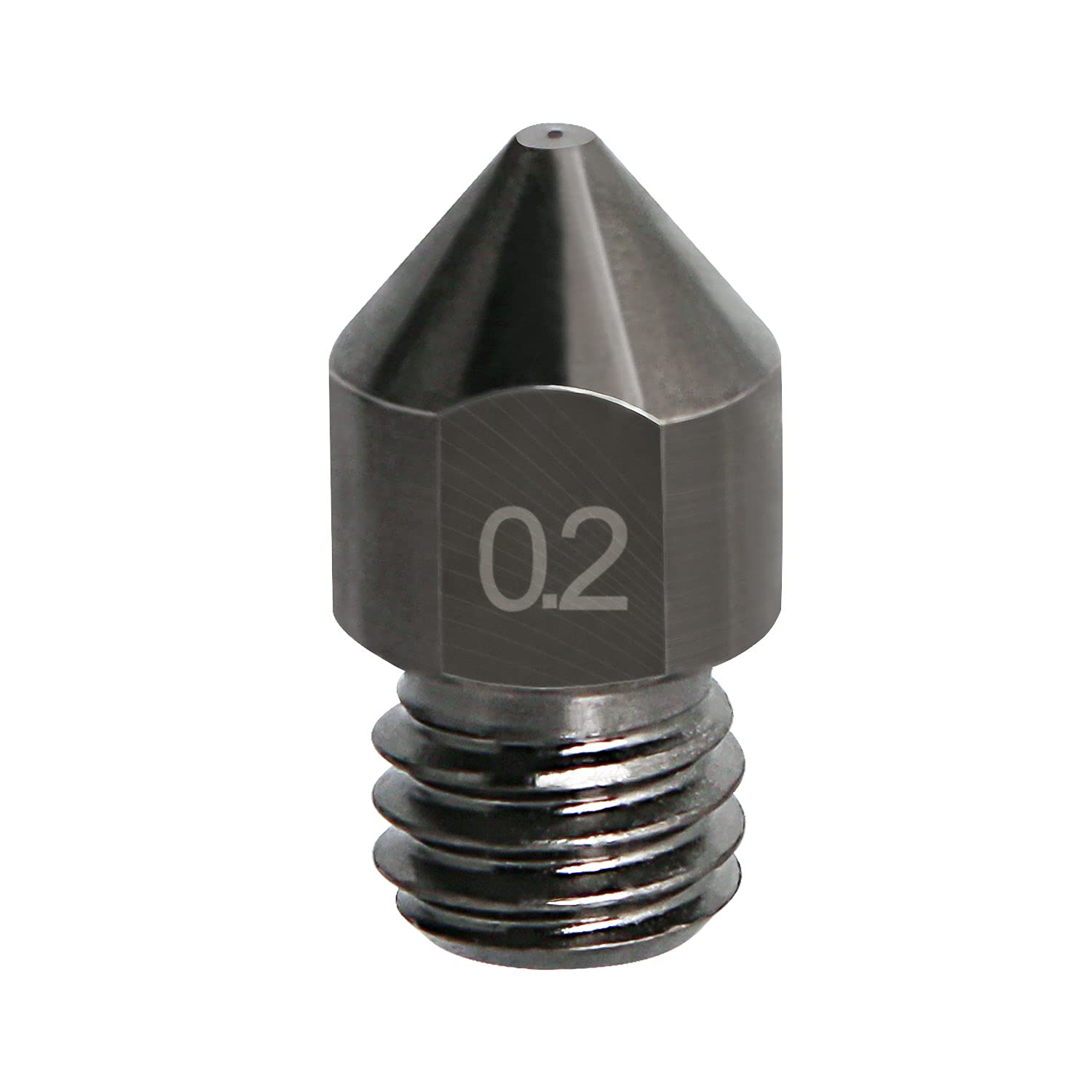 Aopin M6 1.75mm 3D Printer Nozzle - 0.2mm / 0.008