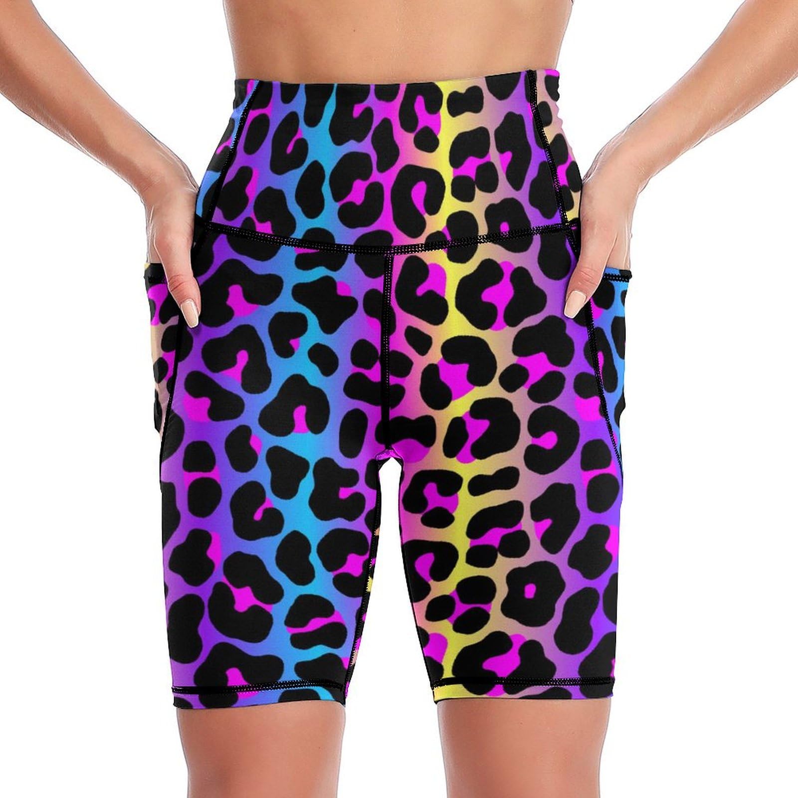 Women's High Waisted Yoga Pants with Pockets - Workout Leggings for Running, Gym & Athletic Activities - Comfortable Stretchy Tights for Fitness, Lounge & Everyday Wear