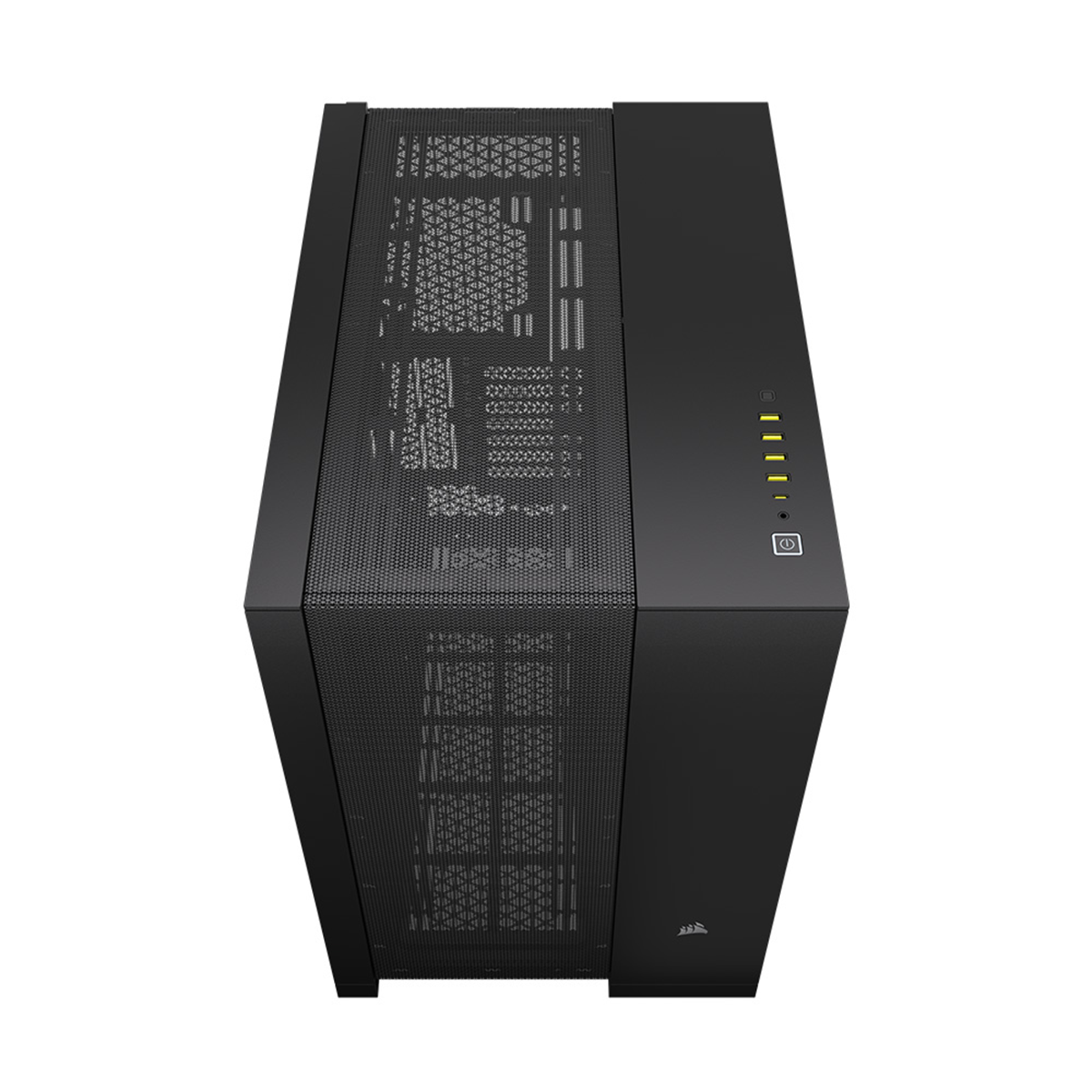 Corsair 6500D Airflow Mid Tower PC Case - Tempered Glass Side Panel, Black | High Airflow Design for Gaming & Workstation Builds