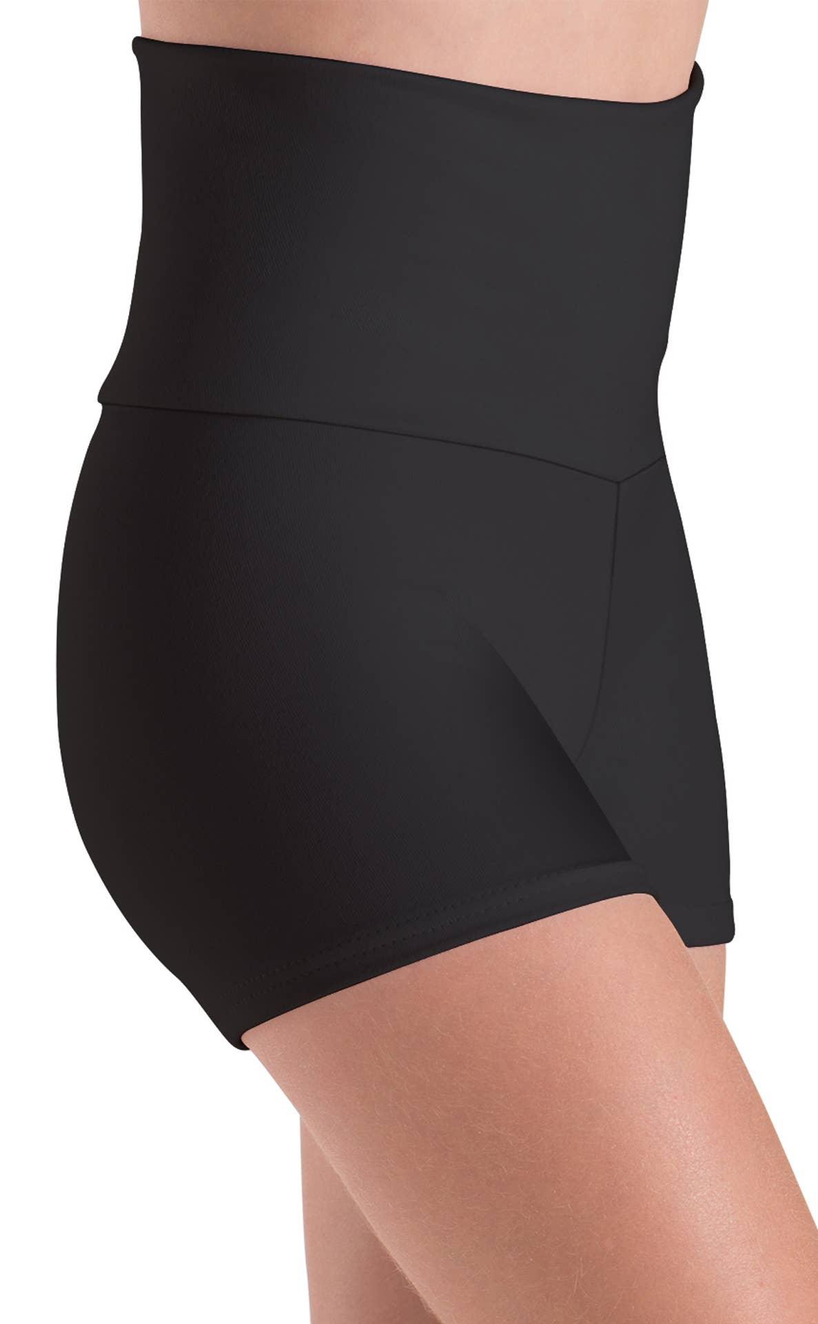 Motionwear Women's High Waist SilkSkyn Shorts - Comfortable & Breathable for Yoga, Workout & Lounge Wear