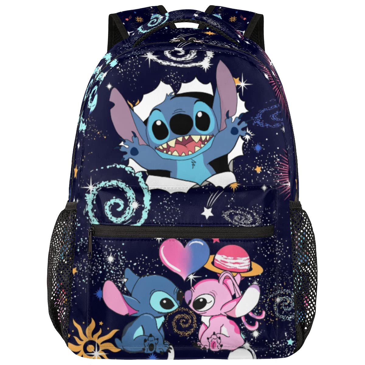 Cartoon Backpack 17 Inch Waterproof Laptop Backpack for School, Travel & Sports - Lightweight Casual Daypack for Men & Women