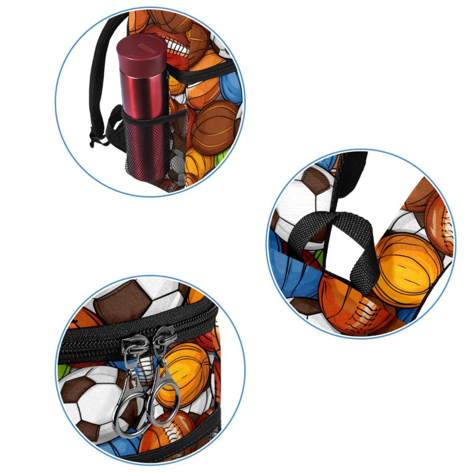 Best Travel & Work Backpack for Men & Women - Durable Sports Backpack for Basketball Football Volleyball - Perfect for Commuting, Gym, School & Outdoor Adventures