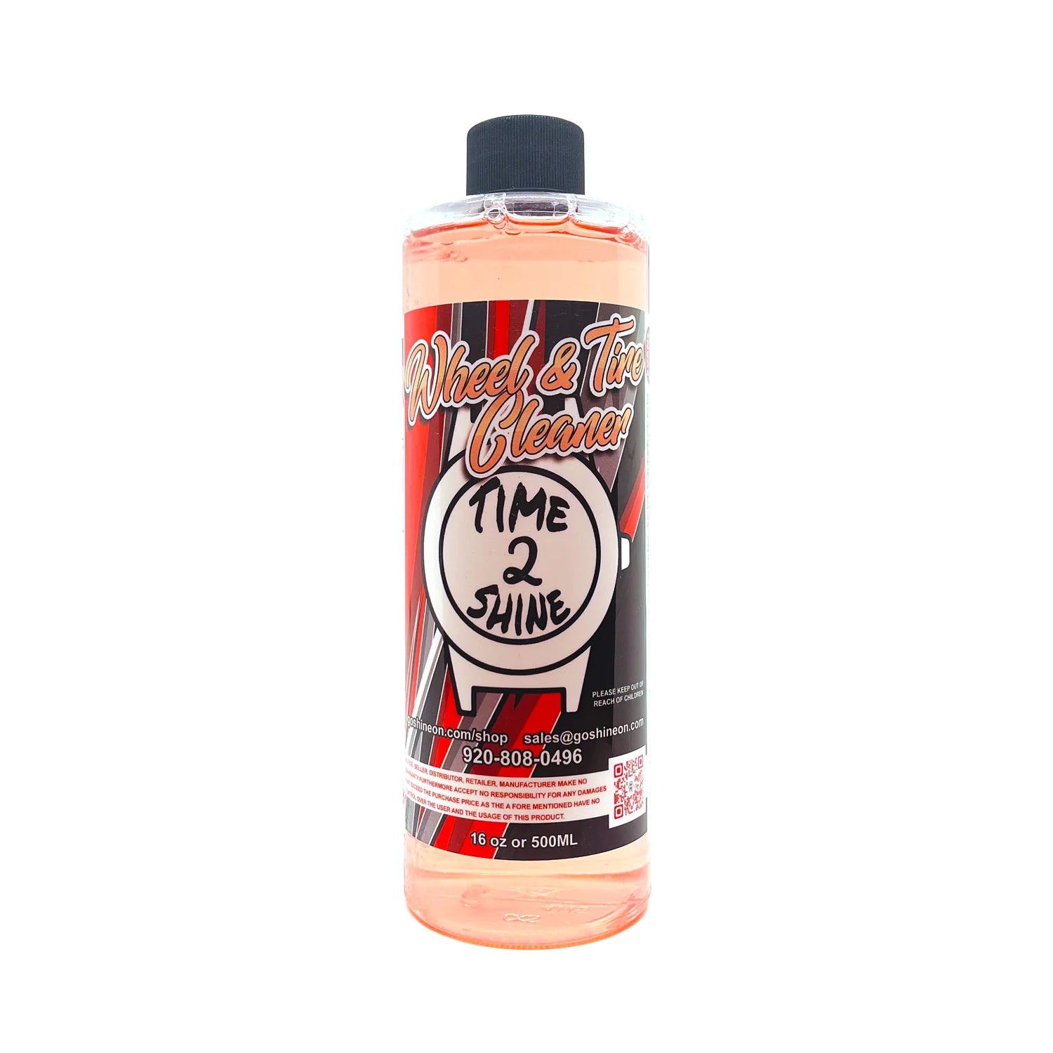 Evan's Time 2 Shine Wheel & Tire Cleaner - Premium Car Wheel & Rim Cleaner for Shine & Protection - Perfect for Car Detailing, Auto Wash & Vehicle Maintenance