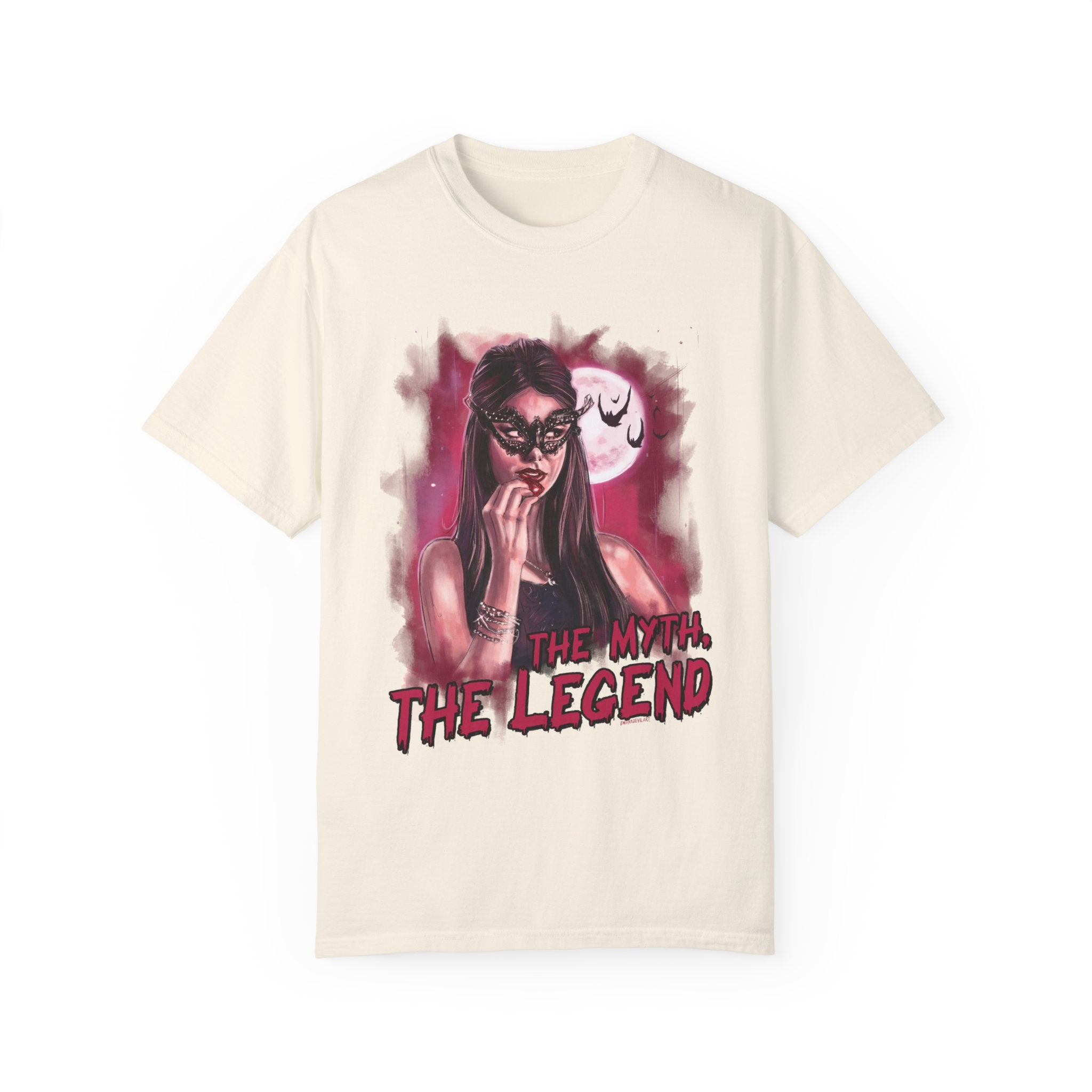 The Myth, The Legend Graphic T-Shirt for Men & Women - Cool Vintage Retro Style Tee for Casual Wear, Street Fashion & Everyday Outfits
