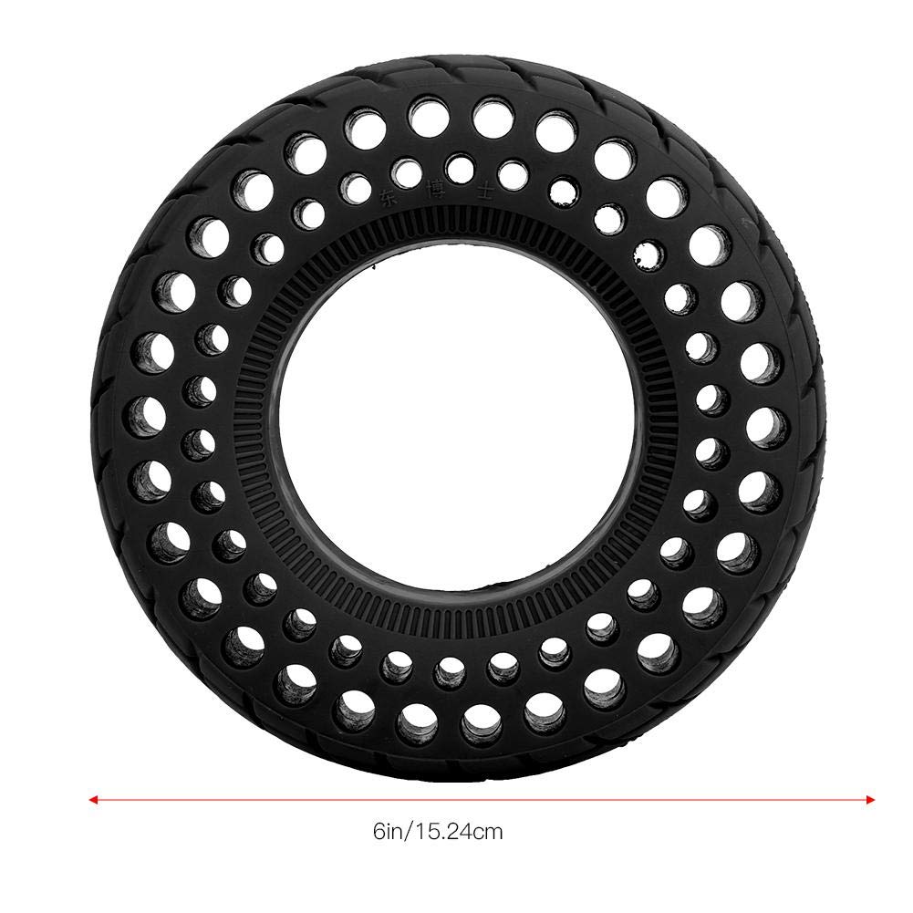 6 Inch Electric Scooter Replacement Tires - 4 Pack Durable Cellular Wheels for Adult & Teen Kick Scooters - Perfect for Commuting, Urban Travel & Outdoor Adventures
