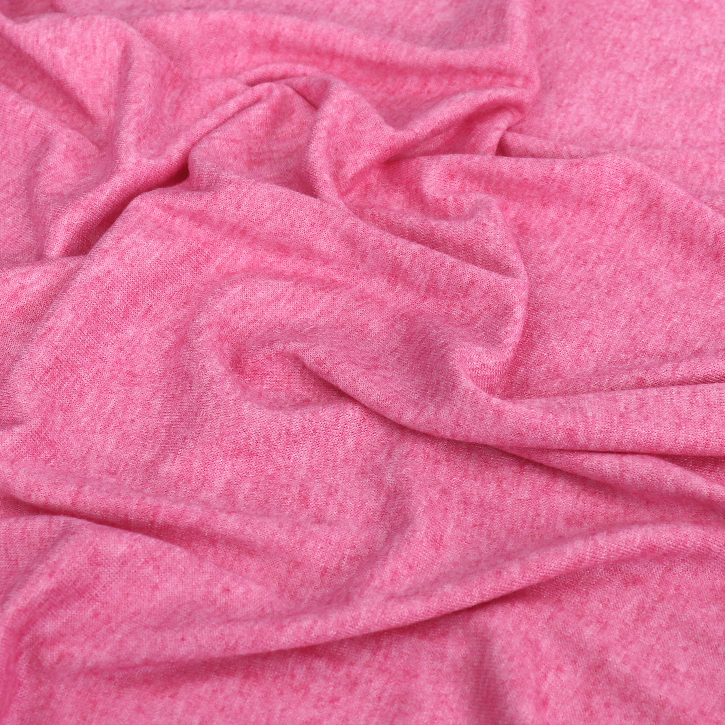 Soft Viscose Blend Knit Top in Raspberry Pink - Women's Casual Wear for Everyday Comfort