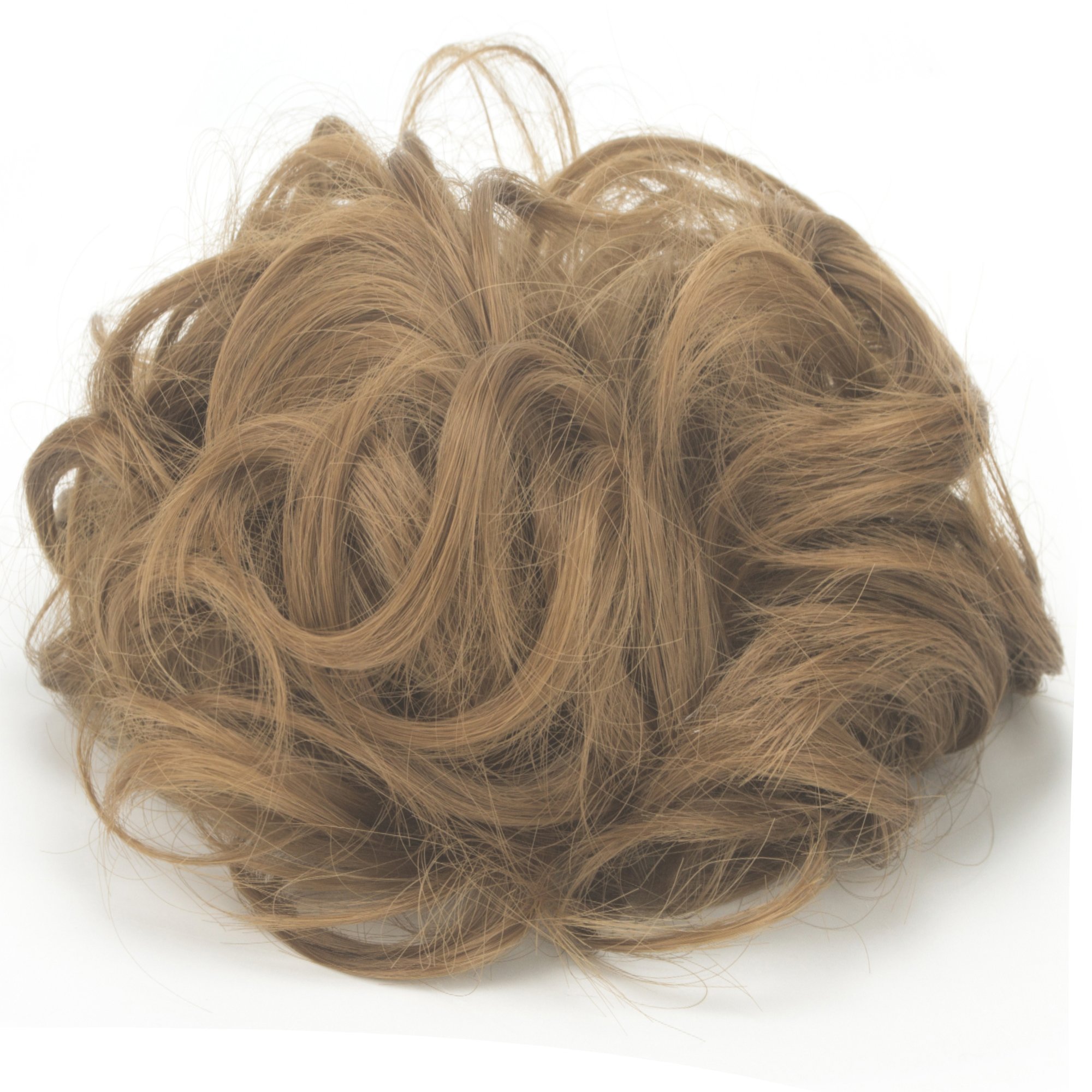 Messy Hair Bun Extensions - Natural Looking Chignons & Updo Hairpieces with Scrunchie for Women | Perfect for Weddings, Parties & Everyday Styling