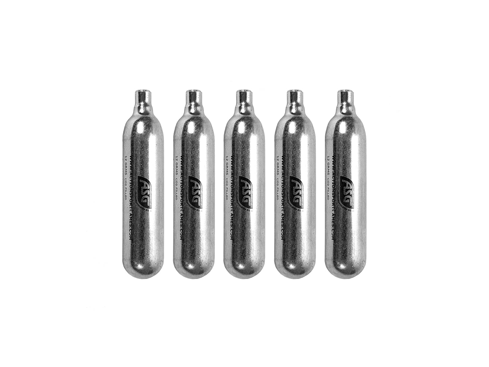 ASG Ultrair 12g CO2 Cartridges for Airsoft Guns & BB Pistols | High-Power Airgun Refills for Target Shooting & Plinking