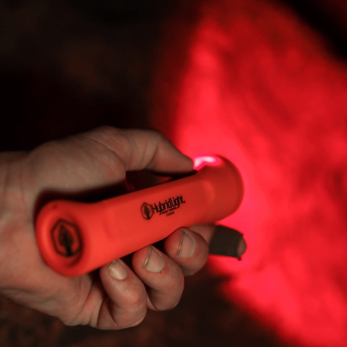 Journey Seeker 300 Solar-Powered LED Flashlight with USB Charger - Waterproof, Orange - Perfect for Camping, Hiking & Emergency Preparedness