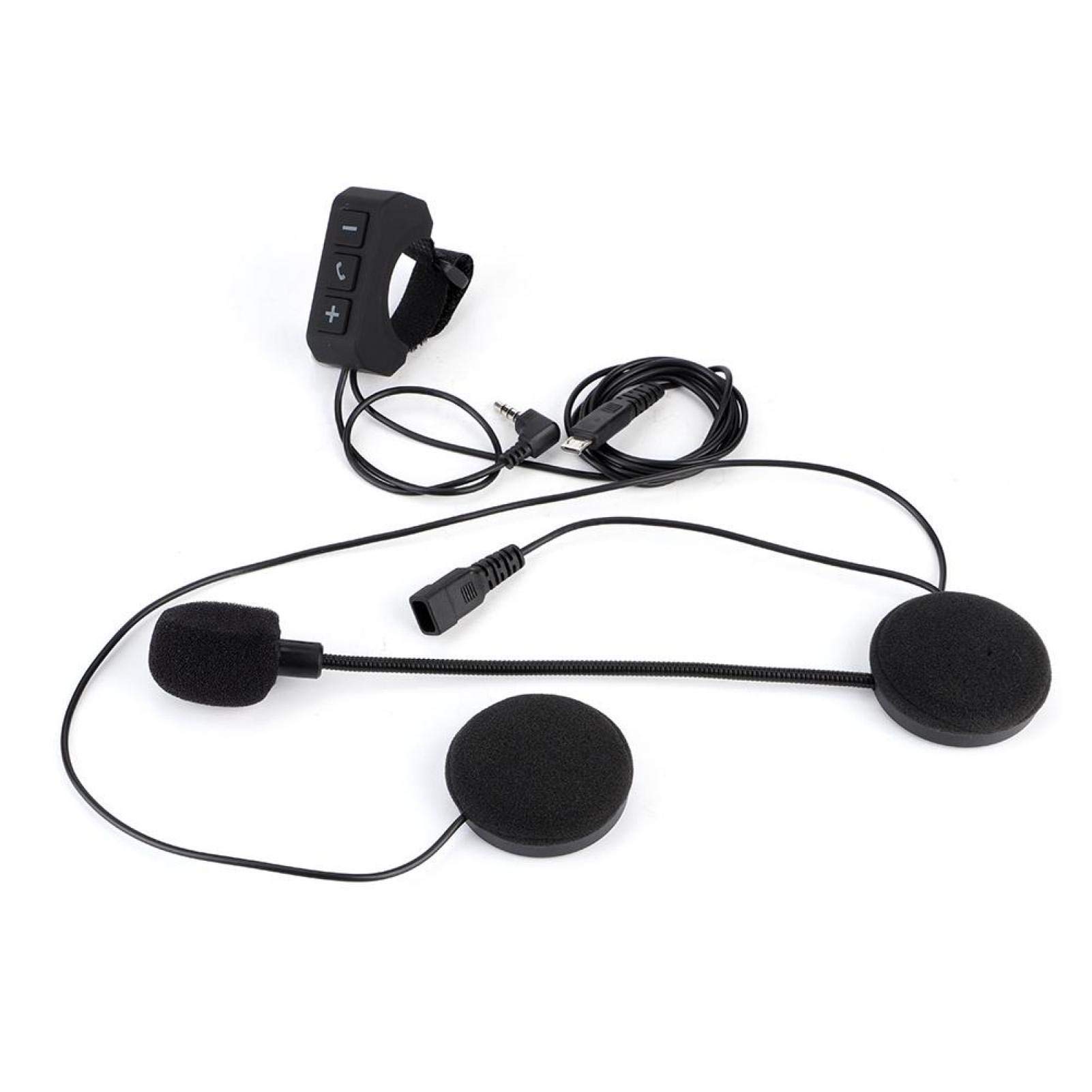 Waterproof Motorcycle Helmet Headphones - Clear Sound Quality, Anti-Wear & Anti-Interference, Easy Installation for Hands-Free Riding Music (Ideal for Motorcycle, Biking & Outdoor Sports)