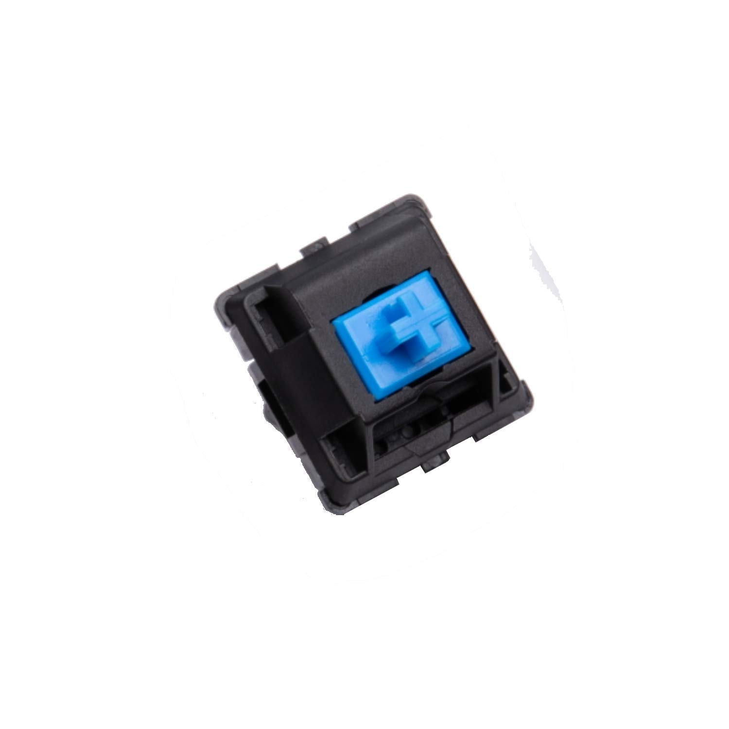 HK Gaming MS-1 Mechanical Key Switches - Linear 67cN Force, Pre-Lubricated, PCB Mount (Pro Marlin Blue, 120 Pack) | Perfect for Custom Mechanical Gaming Keyboards & Typing Enthusiasts | Upgrade Your Keyboard for Smoother Gaming & Faster Typing Experience