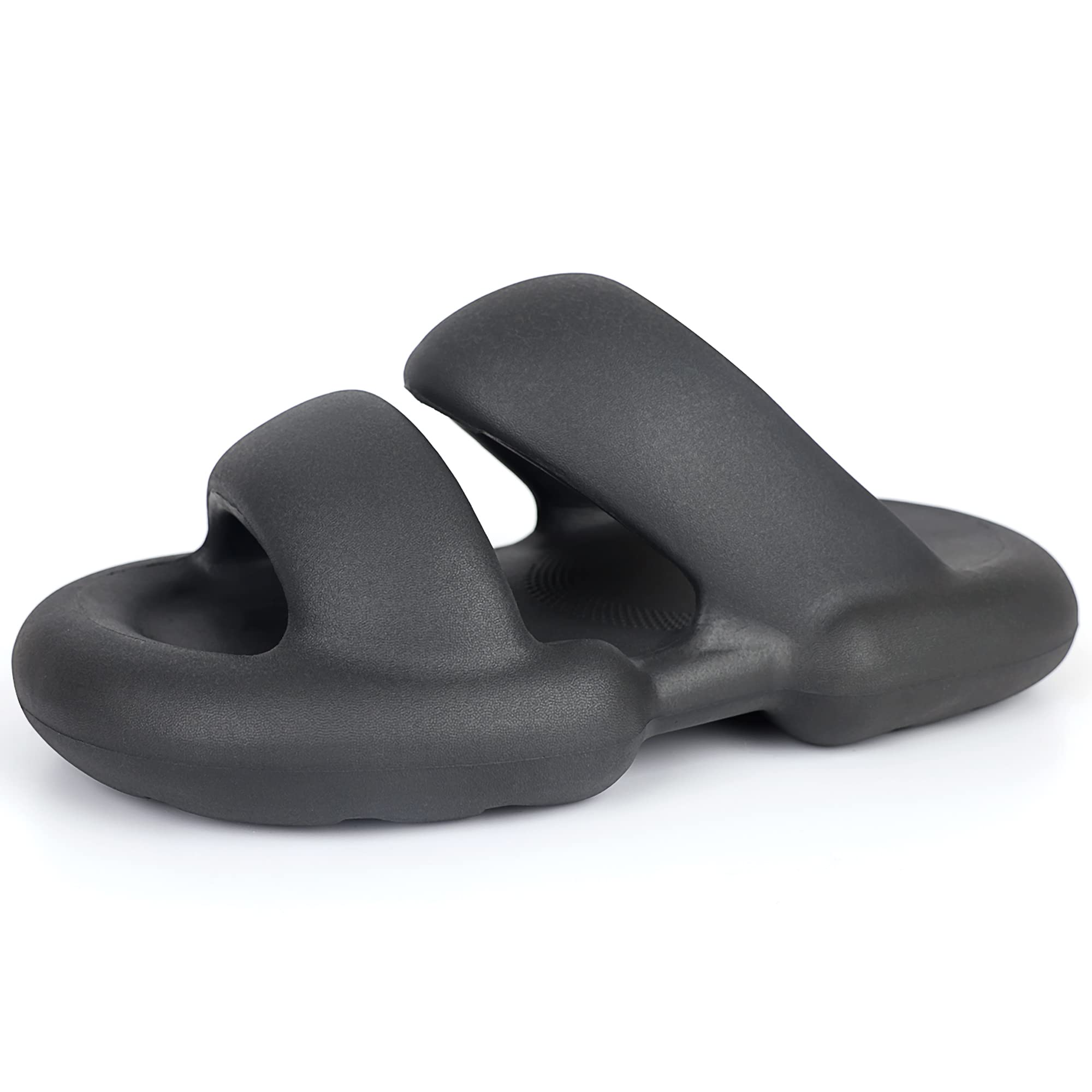 **Unisex Slides Sandals for Women & Men - Comfortable Open Toe Double Strap Summer Shoes - Non-Slip Indoor/Outdoor Beach & Shower Slippers for Pool, Vacation, and Relaxation**