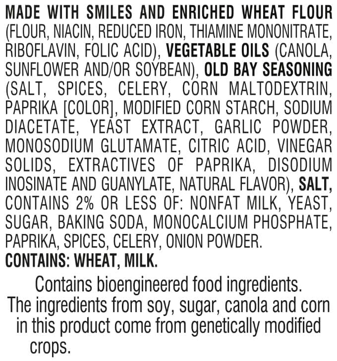 Old Bay Seasoned Goldfish Crackers - 27.3 oz (1.71 lb) Pack of 1 | Chesapeake Bay-Inspired Snack | Perfect for Parties, School Lunches & On-the-Go Snacking