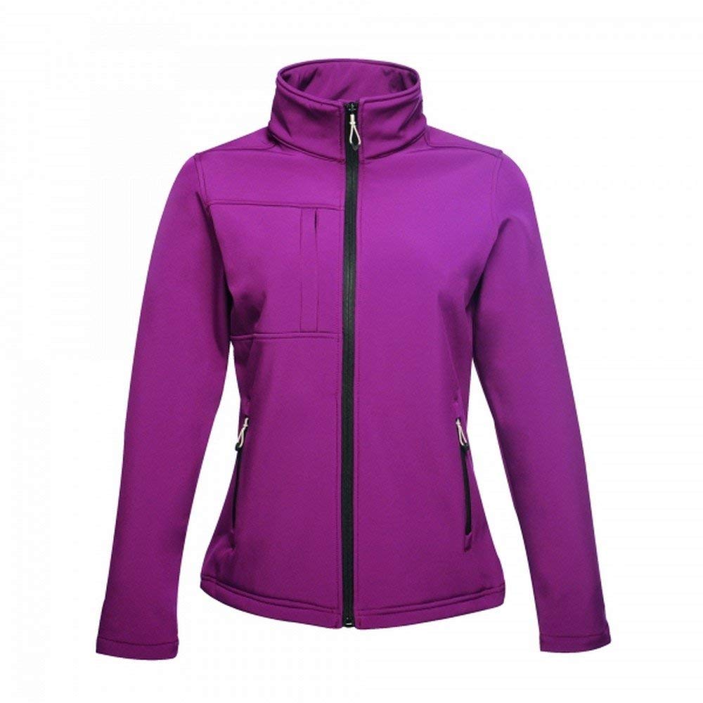 Women's Regatta Octagon II 3-Layer Membrane Softshell Jacket - Waterproof Windproof Winter Coat for Hiking, Skiing & Outdoor Activities