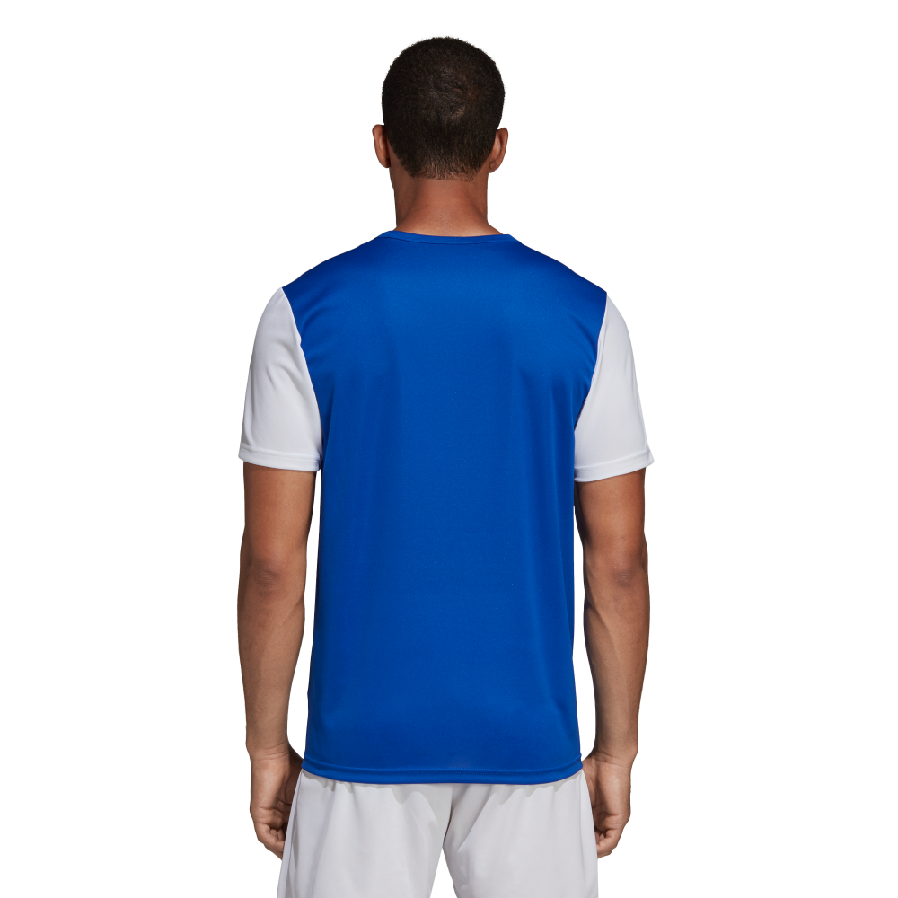 Adidas Youth Estro 19 Soccer Jersey - Blue & White Team Uniform for Boys & Girls - Perfect for Youth Soccer Games, Training & Team Sports