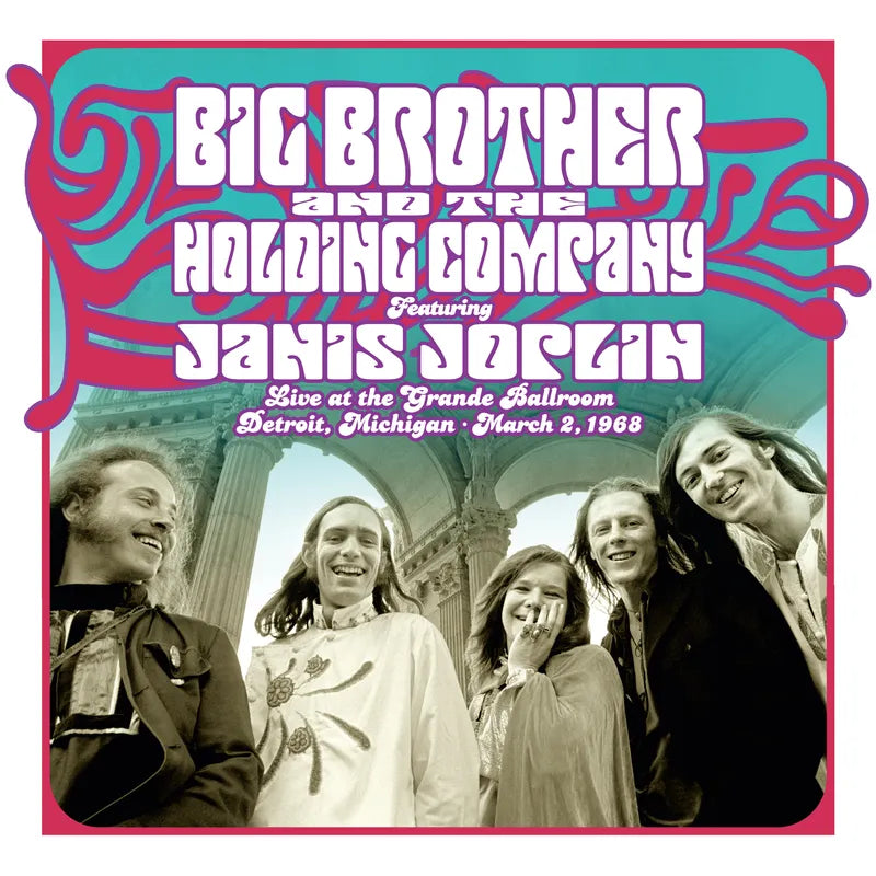 Big Brother & The Holding Company - Live at the Grande Ballroom Detroit March 2, 1968 - Vintage Concert Recording for Music Collectors & Classic Rock Fans