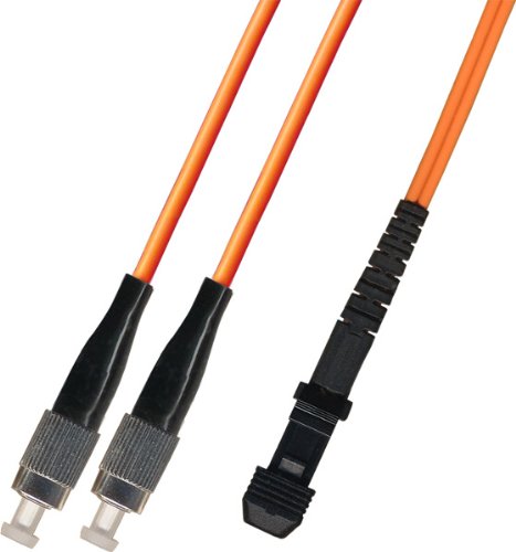 150M Multimode Duplex 50/125 Fiber Optic Cable - FC to MTRJ Connector for High-Speed Data Center, Server Room & Network Infrastructure Applications