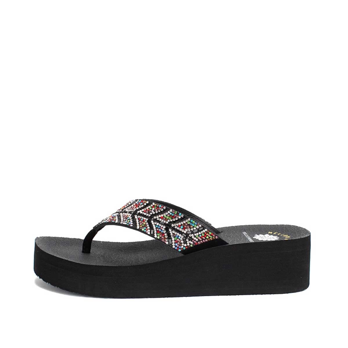 Yellow Box Palomina Multi 8.5 M - Women's Comfortable Sandals for Summer, Beach & Casual Wear | Perfect for Walking, Travel & Outdoor Activities