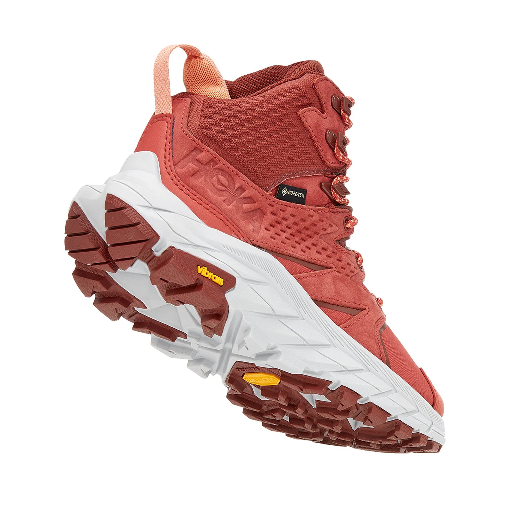 Women's HOKA Anacapa Mid GTX Hiking Boots - Waterproof & Lightweight Trail Shoes for Outdoor Adventures, Backpacking, and Mountain Trekking