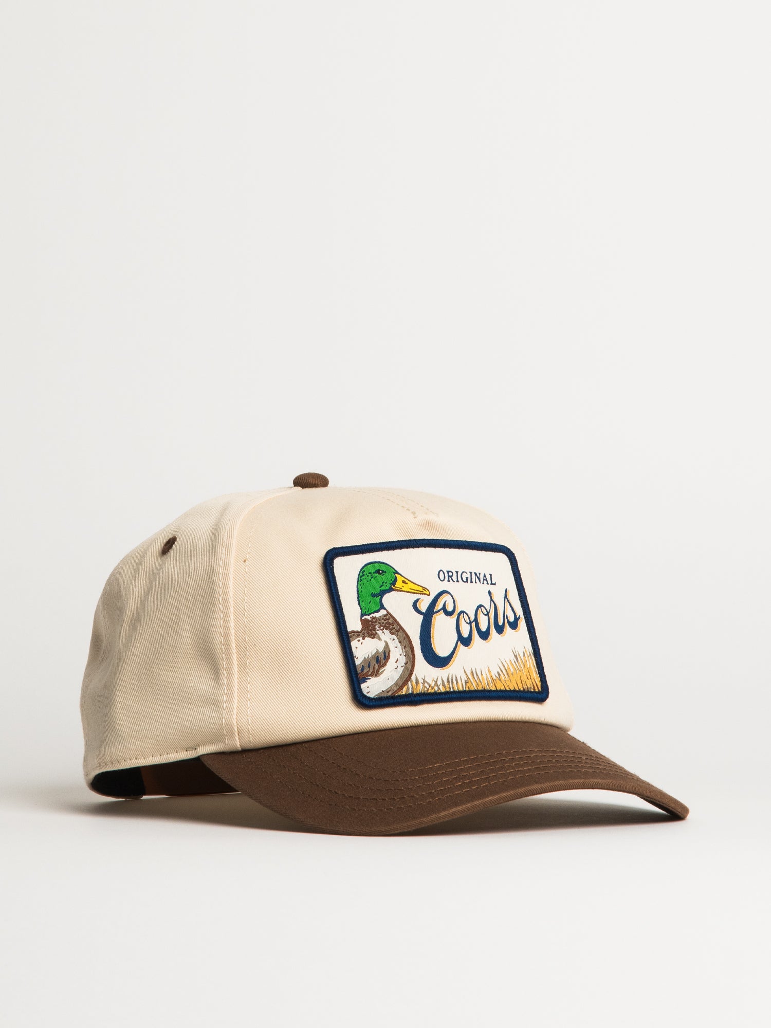 American Needle Roscoe Coors Vintage Trucker Hat - Stylish Snapback for Men & Women - Perfect for Outdoor Activities, Sports & Casual Wear