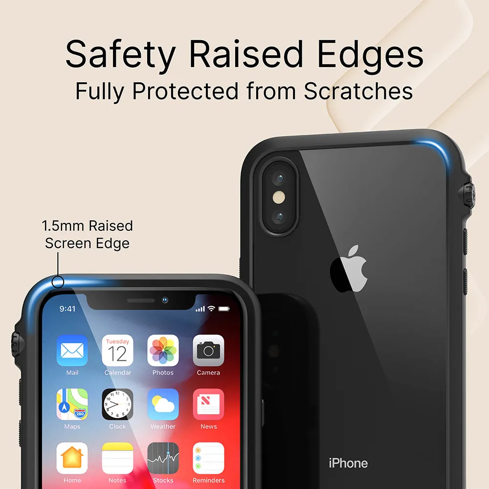 iPhone Xs Max Shockproof Case - Heavy Duty Drop Protection, Slim Fit & Scratch Resistant Cover for Everyday Use & Outdoor Activities