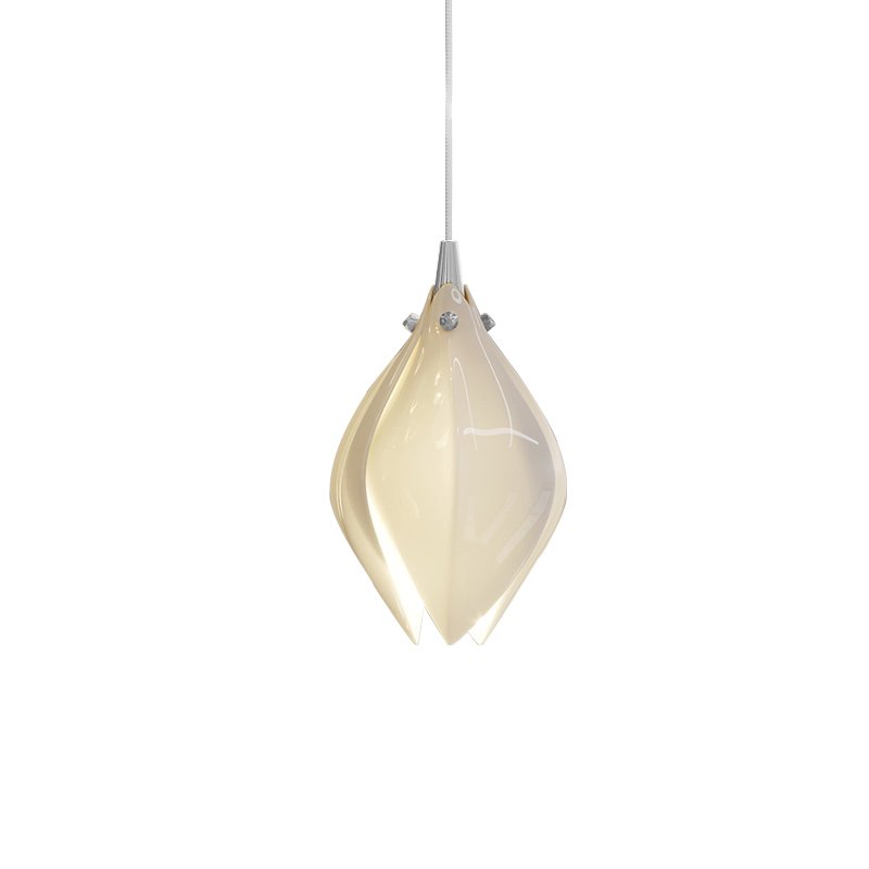 Celeste Flora Pendant Light - Modern Floral Glass Ceiling Light Fixture for Dining Room, Kitchen Island, Bedroom & Living Room Decor