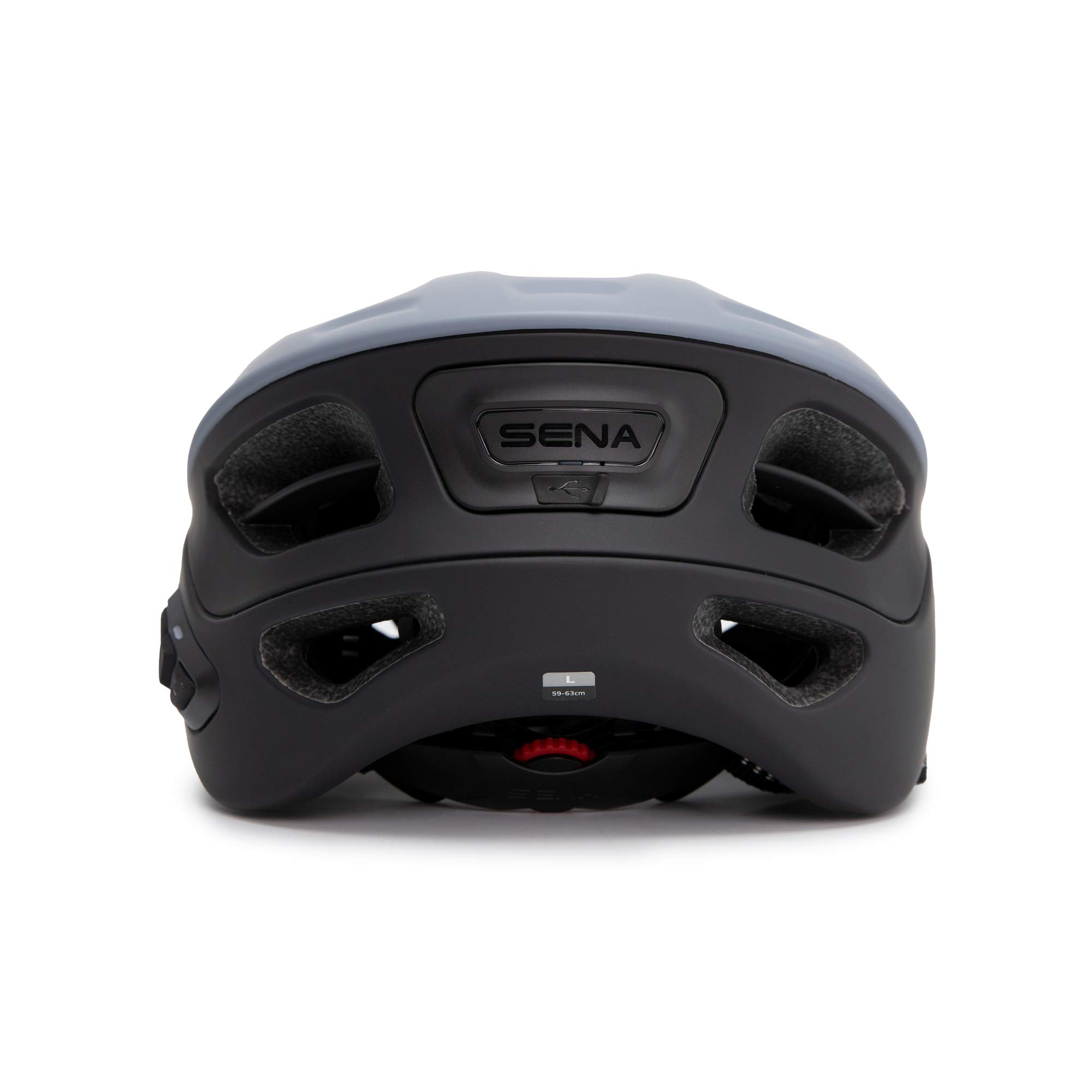 Sena R1 & R1 EVO Smart Bluetooth Bike Helmet for Cycling - Wireless Intercom, Built-in Speakers, Noise Control - Perfect for Road Biking, Mountain Biking & Group Rides