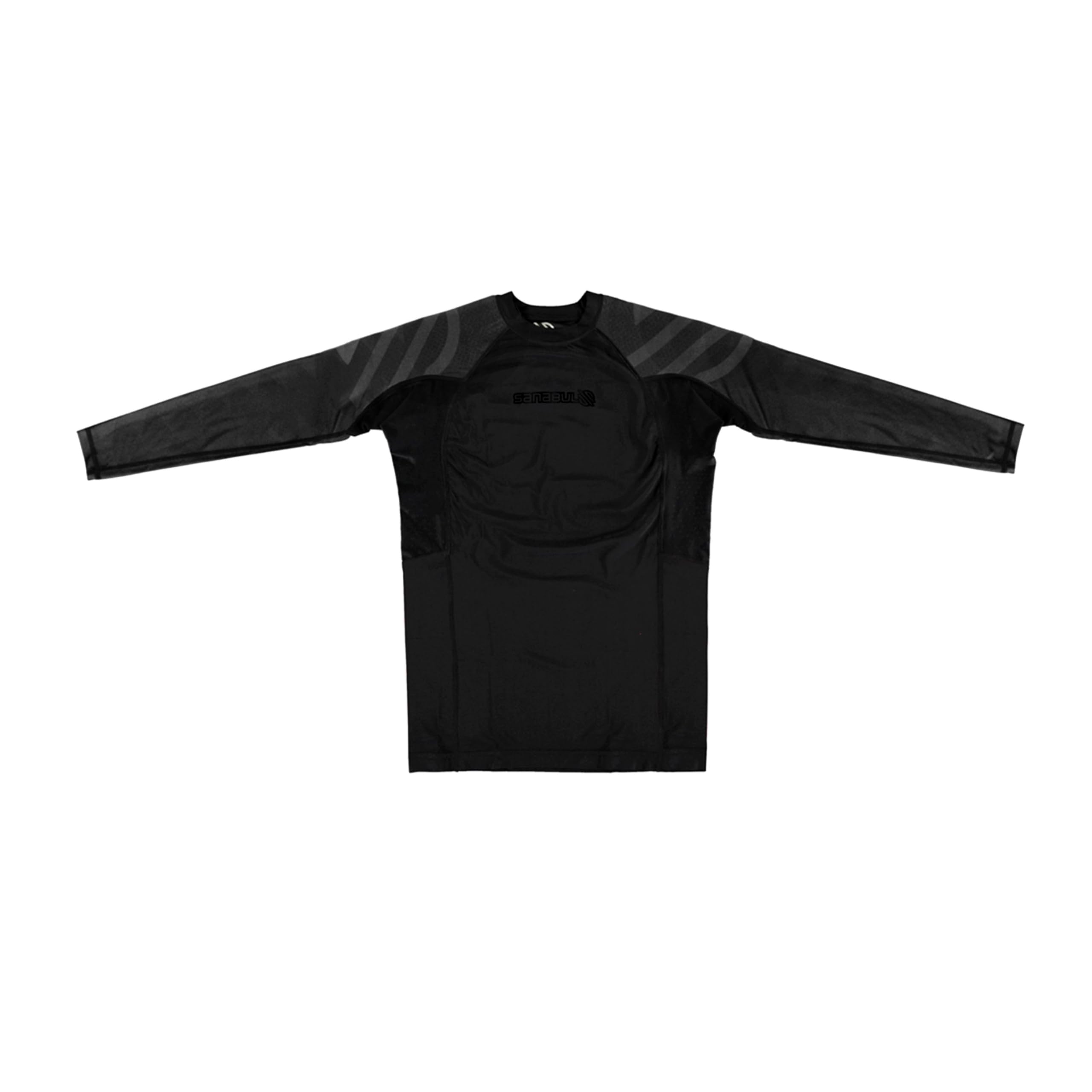 Sanabul Men's Long Sleeve Compression Shirts - MMA BJJ Rash Guard for Training & Workouts - Moisture Wicking Athletic Shirt for CrossFit, Martial Arts & Gym - Perfect for MMA Fighters, BJJ Practitioners & Fitness Enthusiasts
