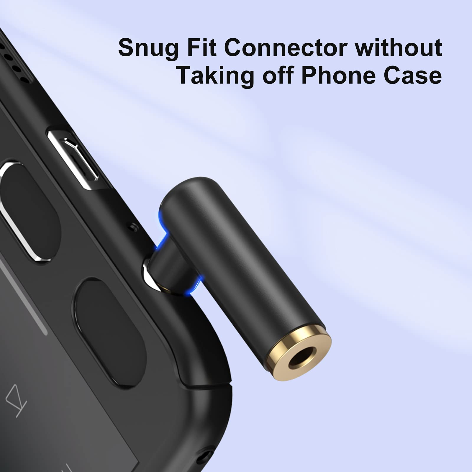 CableCreation 3.5mm Audio Adapter - TRRS Stereo Headphone Jack Male to Female Extension Cable - Compatible with iPhone, Android, Headphones, Tablets, Speakers & Gaming Controllers - Perfect for Home Theater, Office & Travel Use (Black)