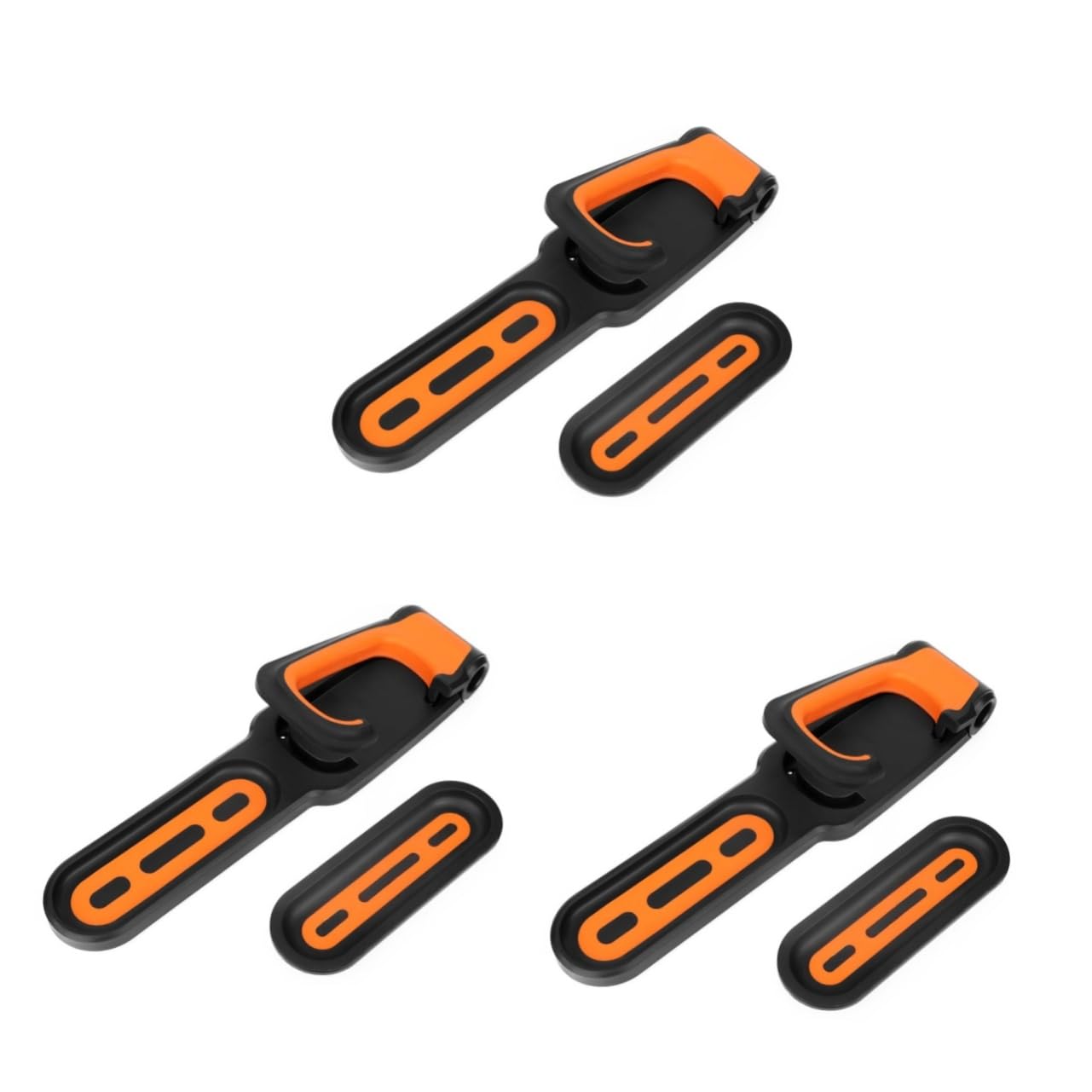BESPORTBLE Heavy Duty Bike Hooks - 3 Pack Wall Mount Bike Hanger Rack for Secure Bicycle Storage | Space-Saving Garage, Basement & Apartment Organization Solution