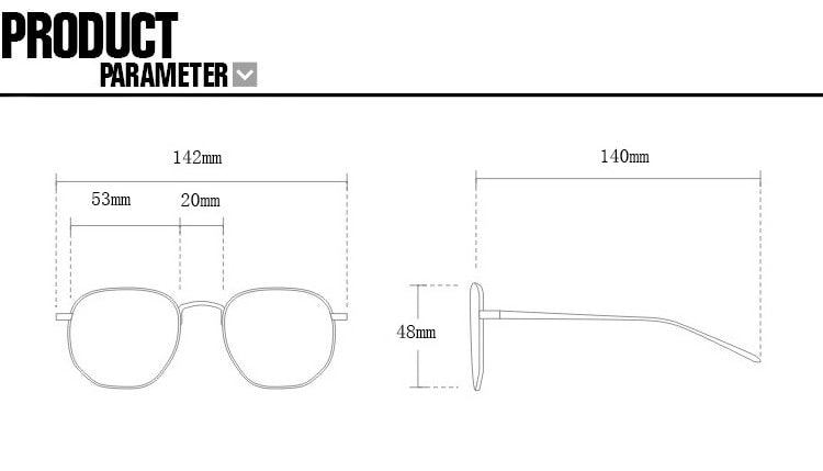 CCspace Unisex Full Rim Square TR90 Alloy Eyeglasses 55877 - Lightweight Durable Frames for Men & Women - Perfect for Work, Reading & Everyday Use
