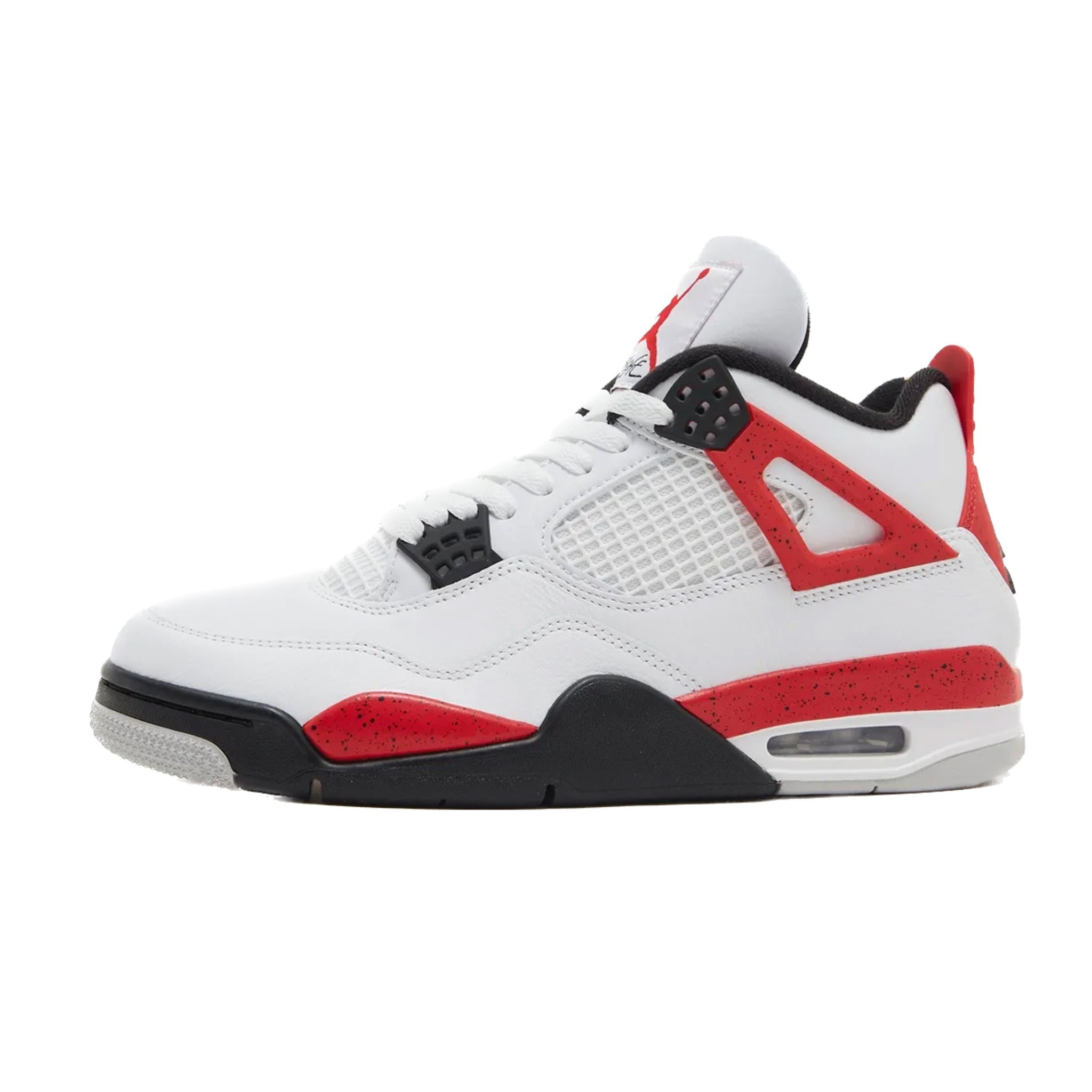 Air Jordan 4 Retro GS Red Cement Basketball Shoes for Women & Girls - Stylish Sneakers for Sports, Casual Wear & Street Fashion