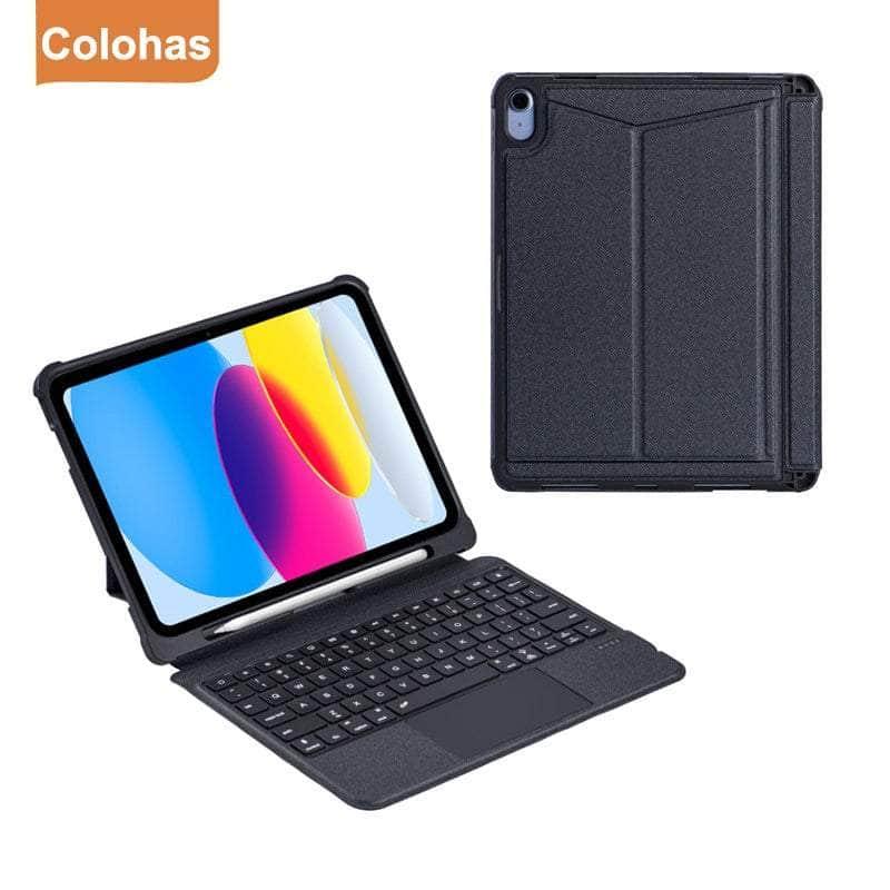 Wireless Magic Keyboard for iPad 10 (2022 Model) - Protective Case with Stand | Perfect for Work, Study & Travel
