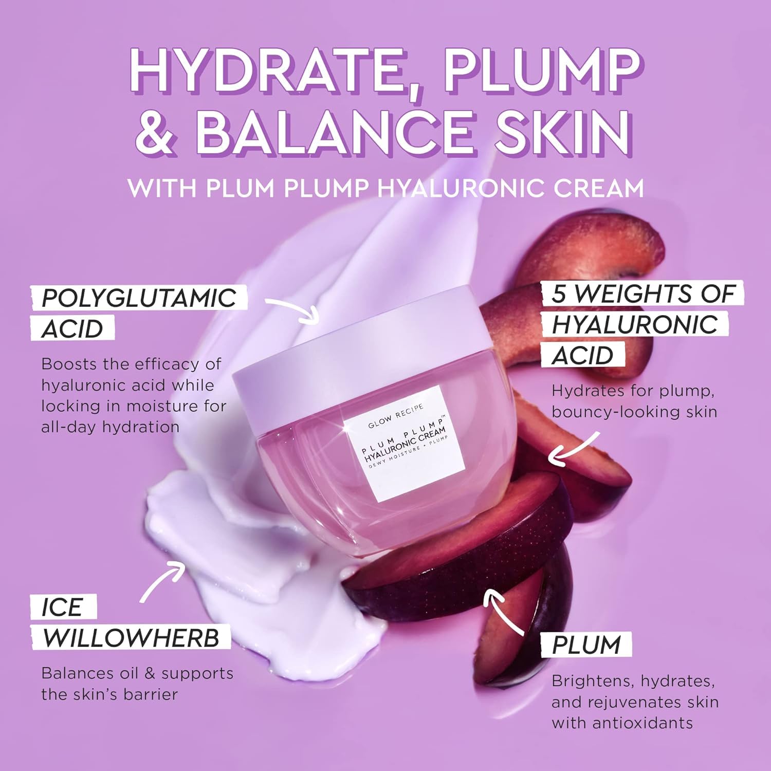 Glow Recipe Skincare Gift Set - Avocado Cleanser, Vitamin C Serum, Hydrating Toner, Guava Eye Cream, Hyaluronic Acid Moisturizer, Niacinamide Dew Drops, Strawberry BHA Serum with 2 Hair Clips (10-Piece Set) | Perfect for Daily Skincare Routine, Spa Day & Gift Giving