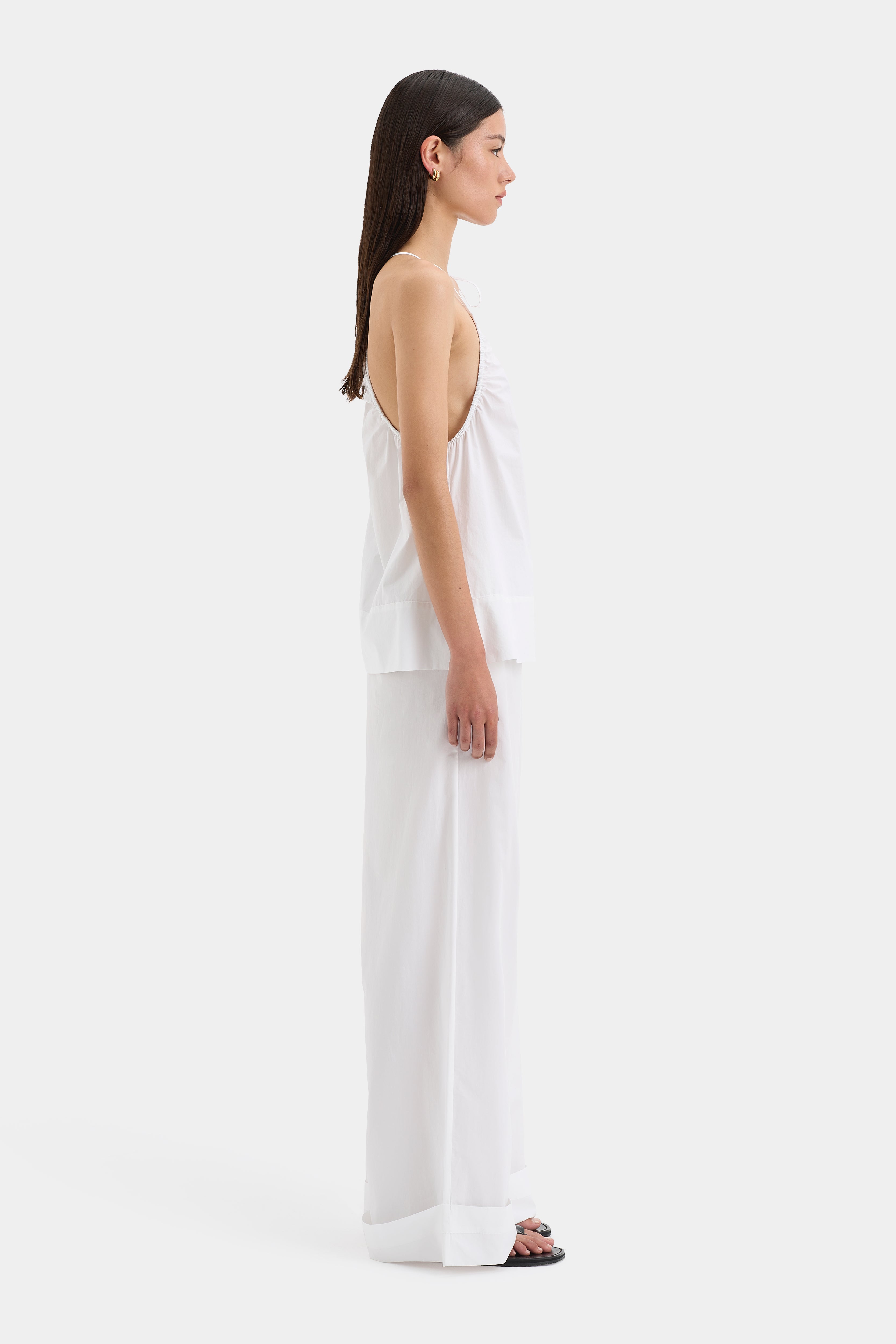 Zaria Cami Ivory - Elegant Lace Trim Camisole for Women | Perfect for Layering, Date Nights & Special Occasions