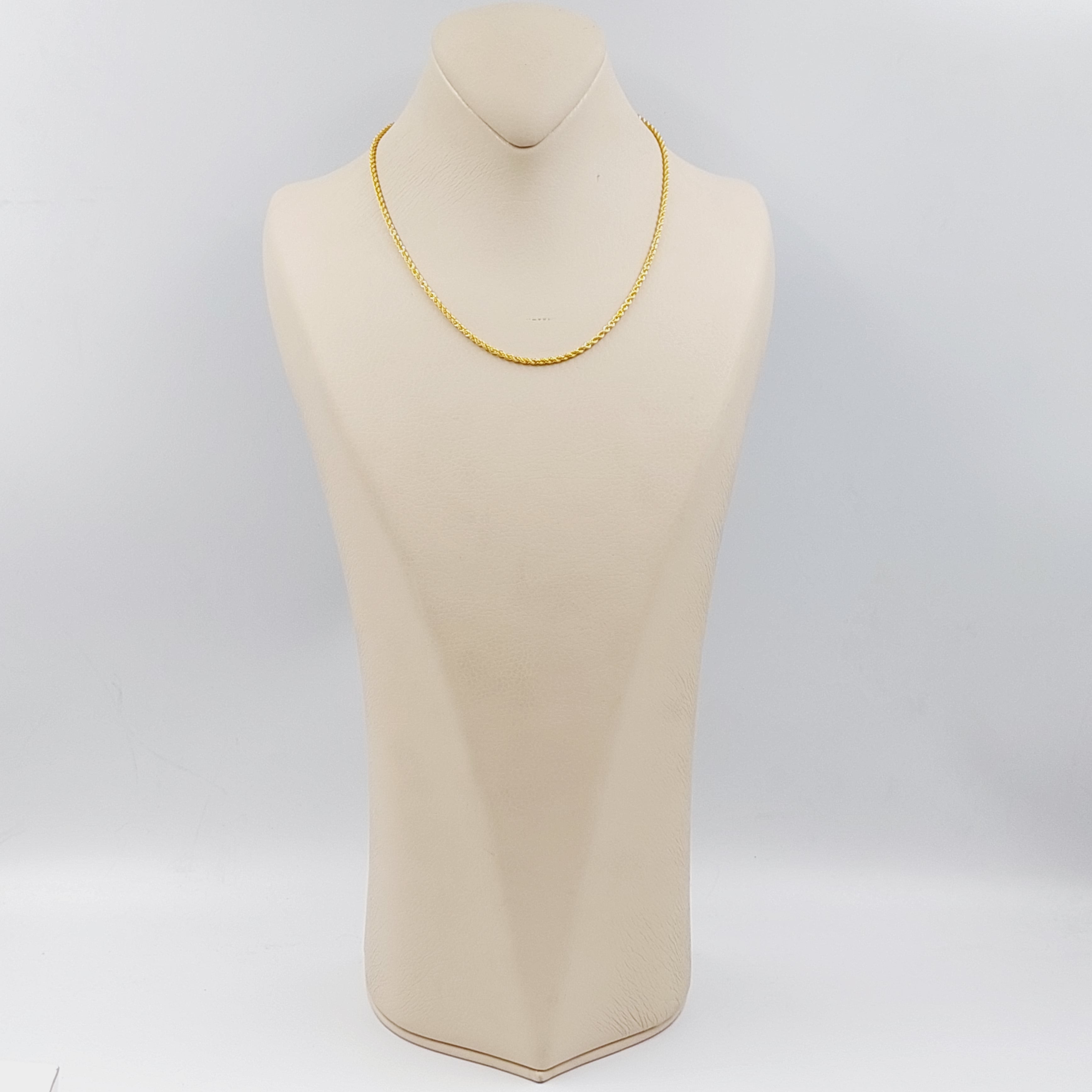 40cm Thin Rope Chain Necklace for Women - Dainty Gold Plated Stainless Steel Jewelry - Perfect for Layering, Everyday Wear & Gift Giving