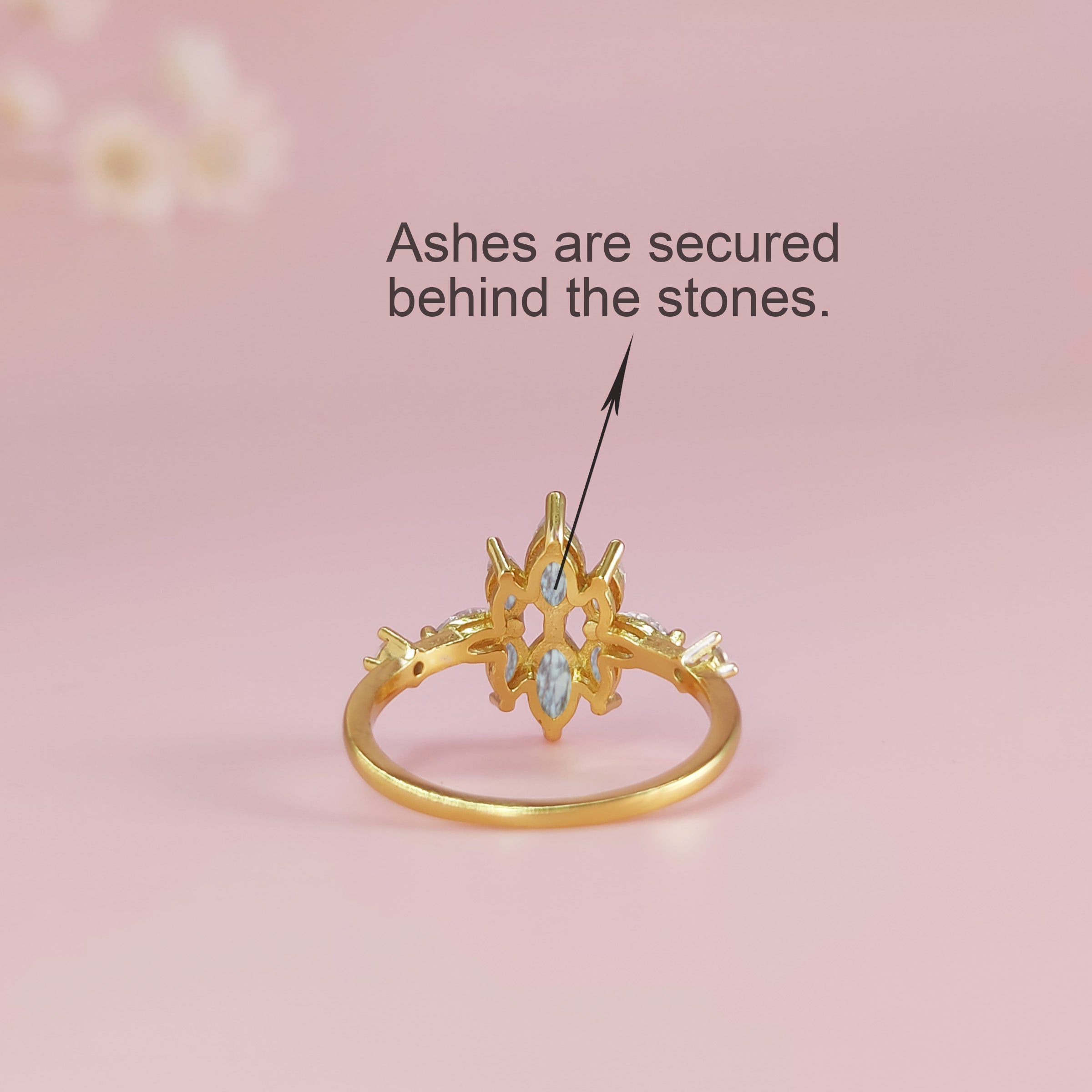 Celestia: Ashes Ring - Elegant Gothic Silver Jewelry for Women | Perfect for Cosplay, Weddings & Dark Fashion Accessories