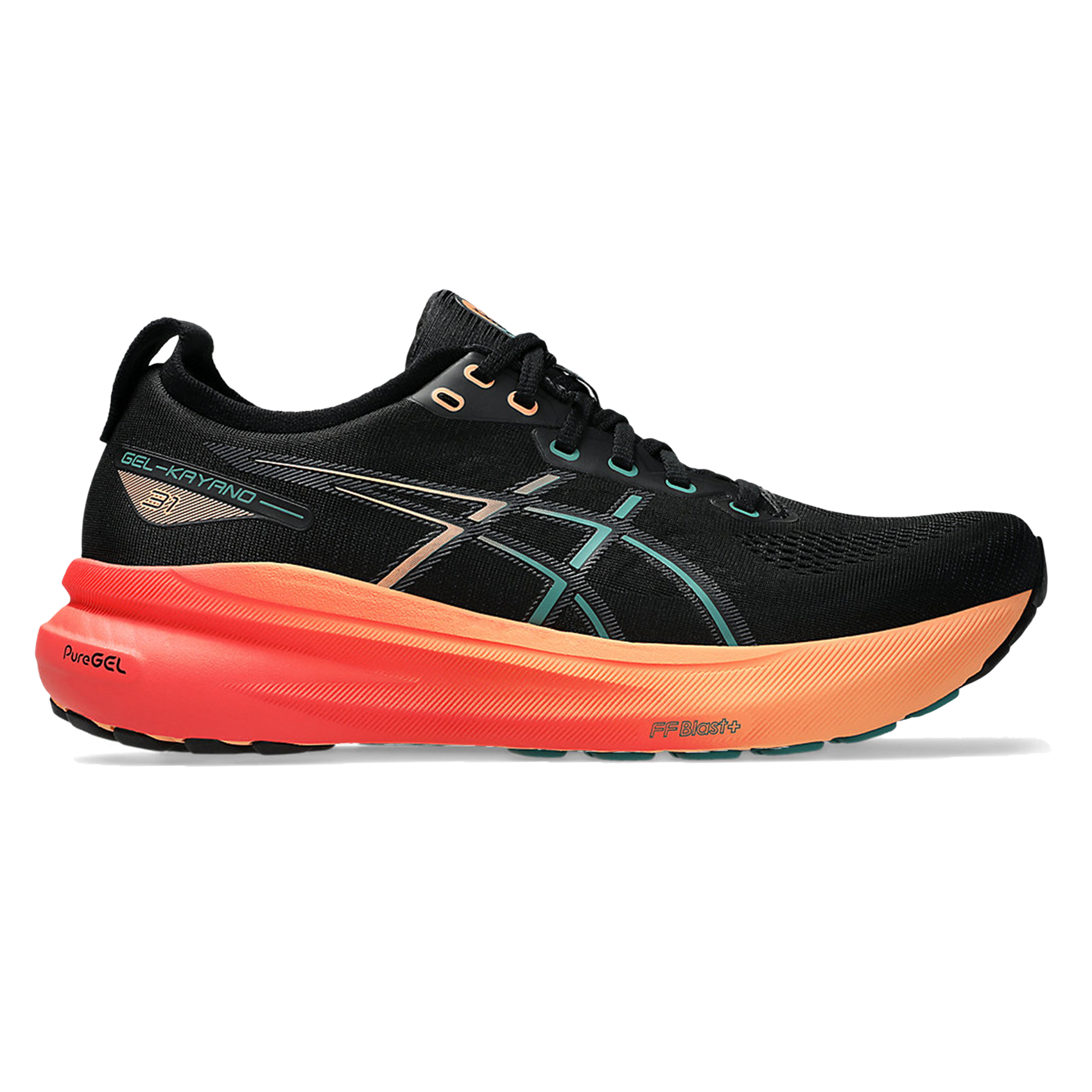 ASICS GEL-Kayano 31 Running Shoes for Men - Lightweight Stability Sneakers with Cushioning - Perfect for Marathon Training, Jogging & Gym Workouts