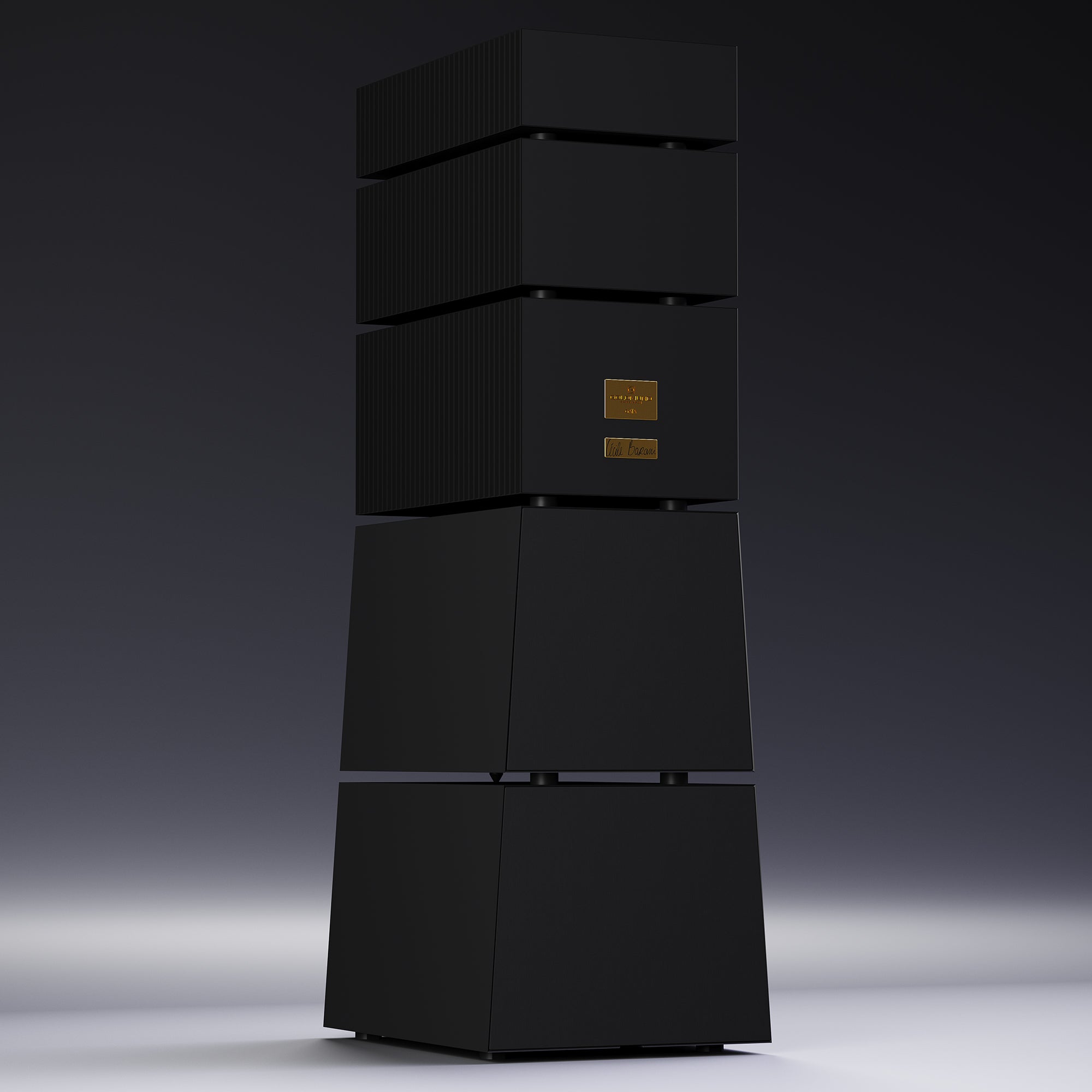 Goldmund GAIA Premium Active Wireless Bluetooth Speakers - High-Fidelity Sound for Home Theater, Music Studio & Audiophile Listening