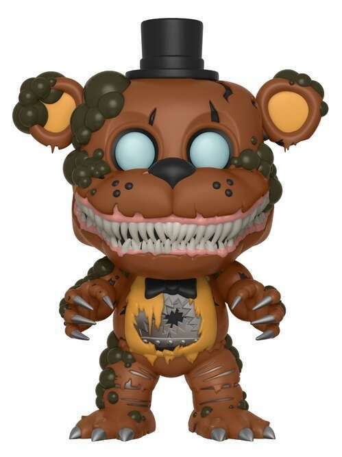 Twisted Freddy Funko Pop! Vinyl Figure #15 - Five Nights at Freddy's The Twisted Ones Collectible - Perfect for Horror Game Fans & Pop Culture Collectors