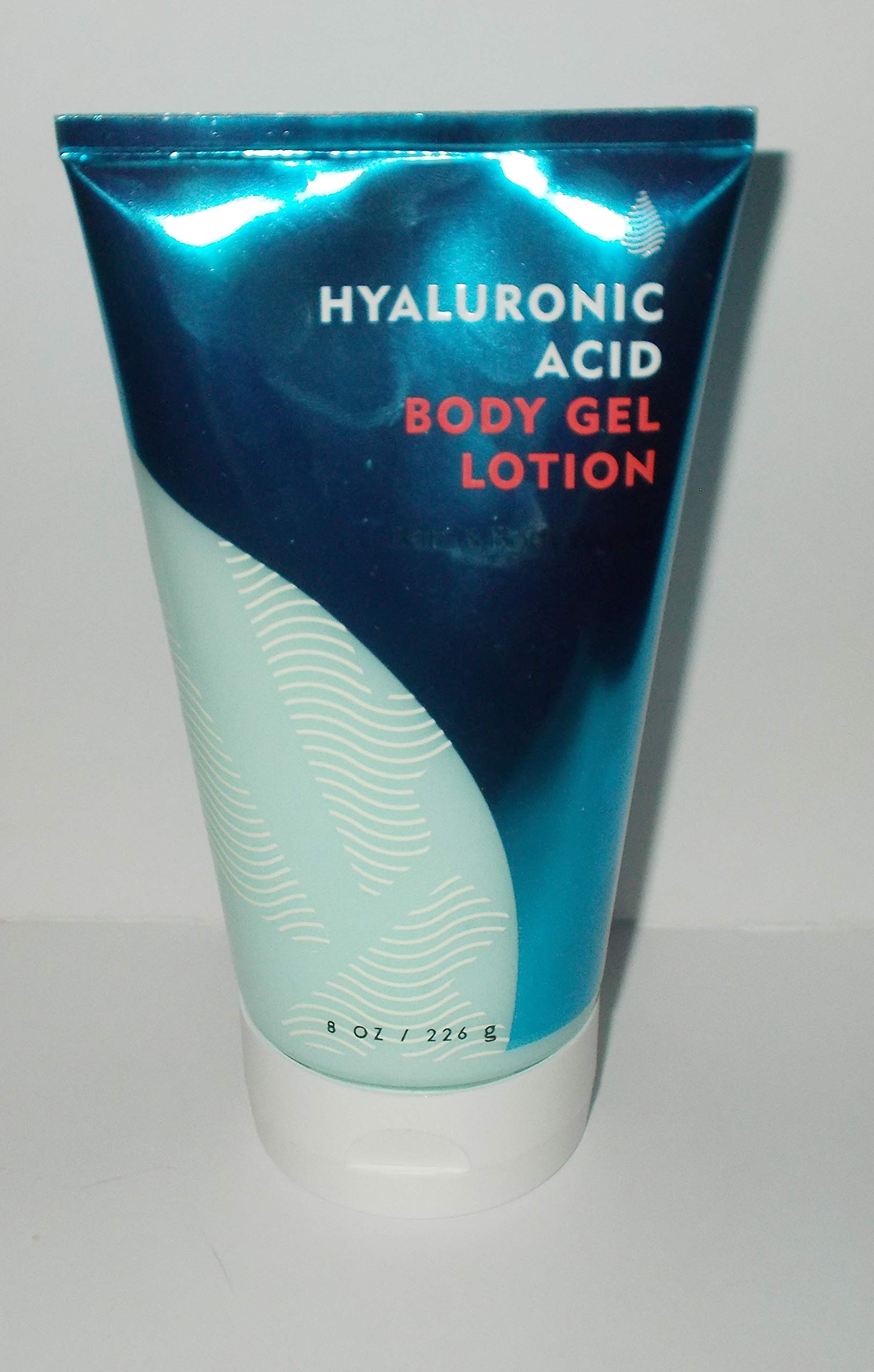 Bath and Body Works Water Hyaluronic Acid Body Gel Lotion - 8 oz Hydrating Moisturizer for Dry Skin | Perfect for Daily Hydration & Post-Shower Care