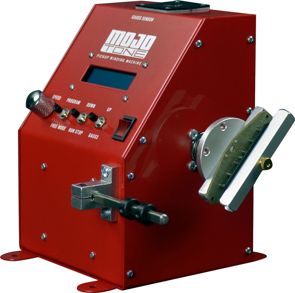 Mojotone Guitar Pickup Winding Machine - Professional Coil Winder for Custom Guitar Pickups - Perfect for Luthiers & DIY Guitar Builders (Workshop & Home Studio Use)