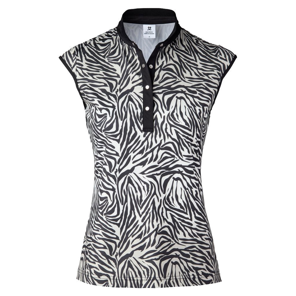 Tiana Black Women's Golf Polo Shirt - Breathable & Moisture-Wicking for Daily Sports & Outdoor Activities | Perfect for Golf, Tennis & Casual Wear