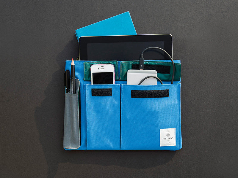 Nifteen Slim Travel Organizer - Compact & Lightweight for Business Trips, Vacations & Daily Commute | Perfect for Toiletries, Makeup & Travel Essentials