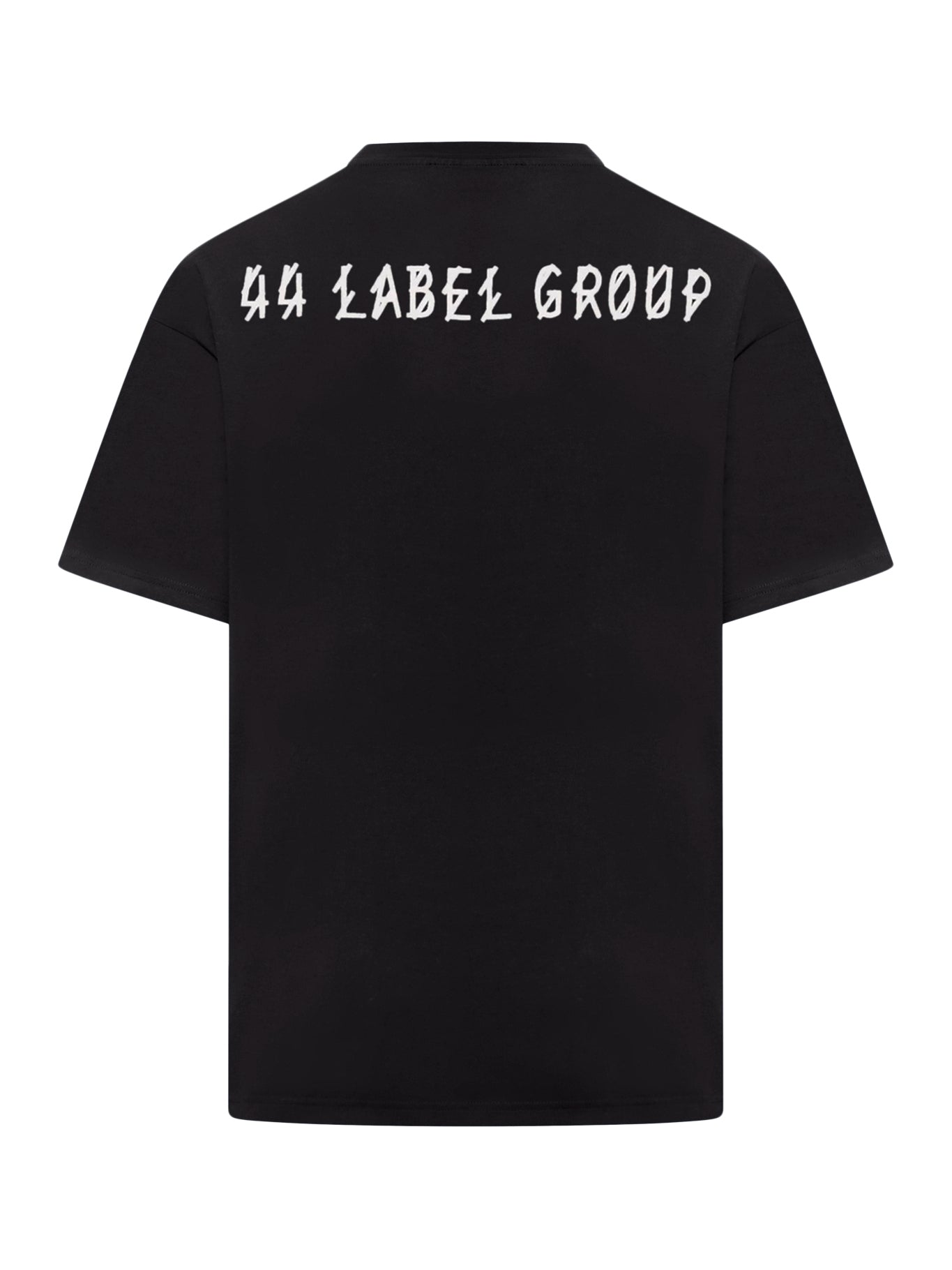 44 Labelgroup Cotton T-Shirt for Men & Women - Soft Black Crewneck Tee B0030556Fa582P604 | Casual Wear, Street Style, Everyday Outfit