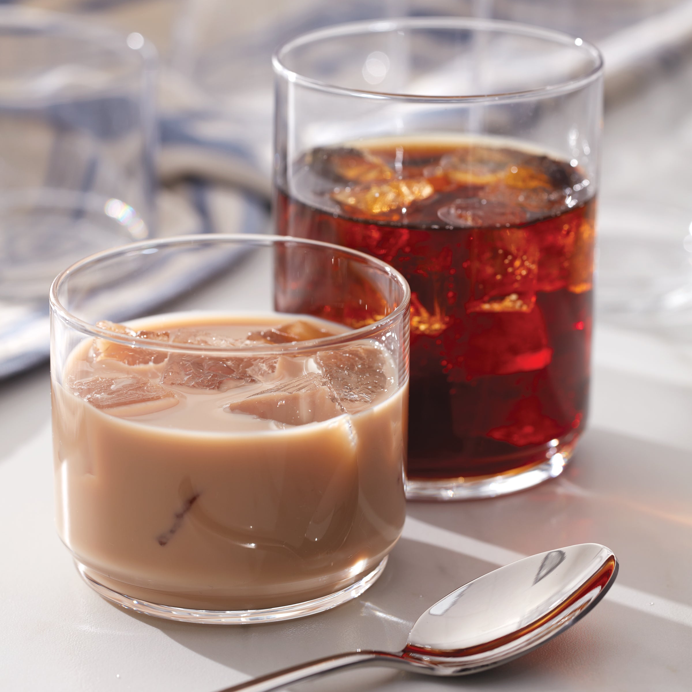 Premium Tuscany Classics 16oz Stackable Clear Tall Glasses - Set of 6 Shatterproof Drinking Glasses for Wine, Cocktails & Iced Coffee - Perfect for Dinner Parties, Bars & Home Entertaining